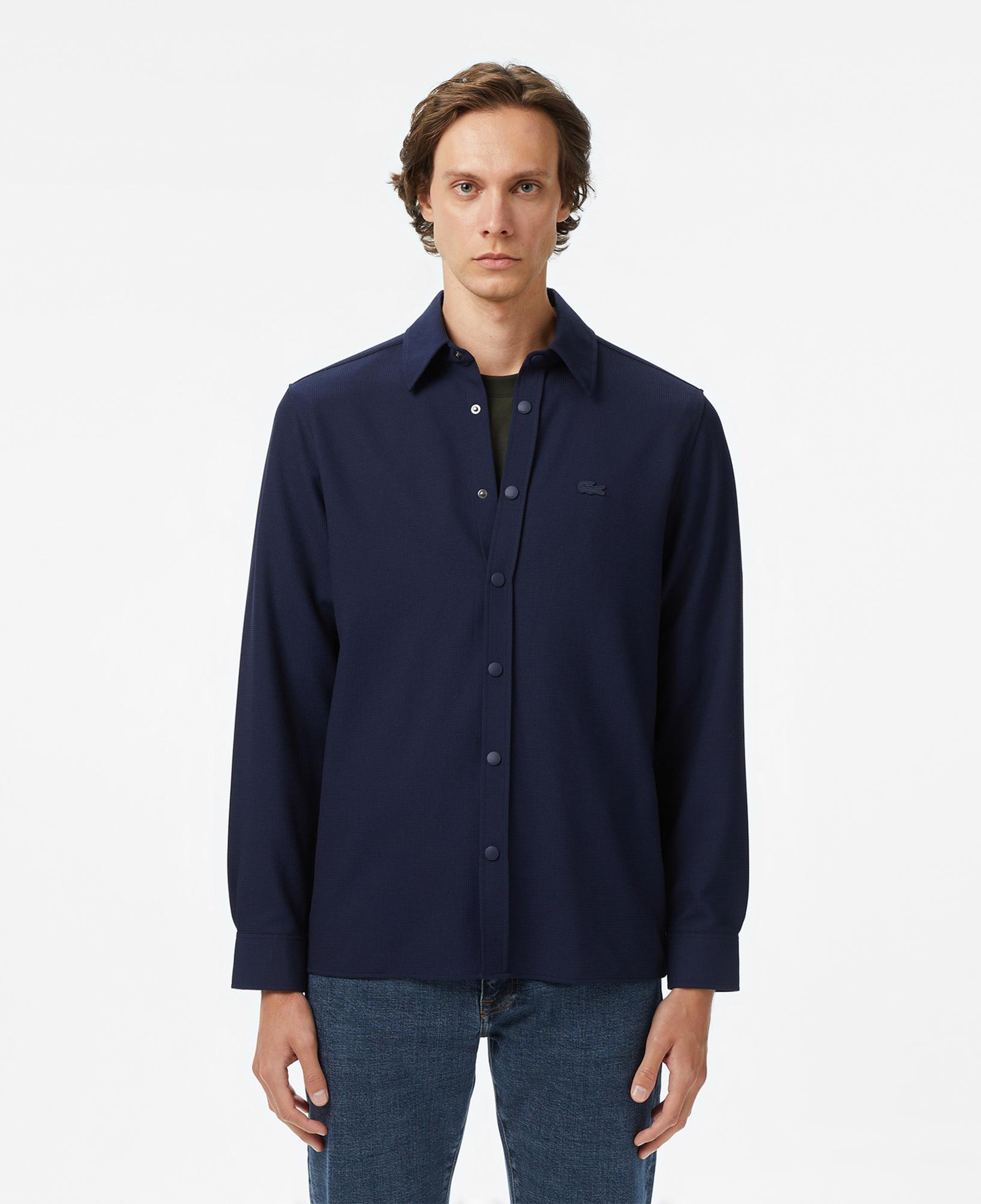 Lacoste Erkek Regular Fit Lacivert Gömlek