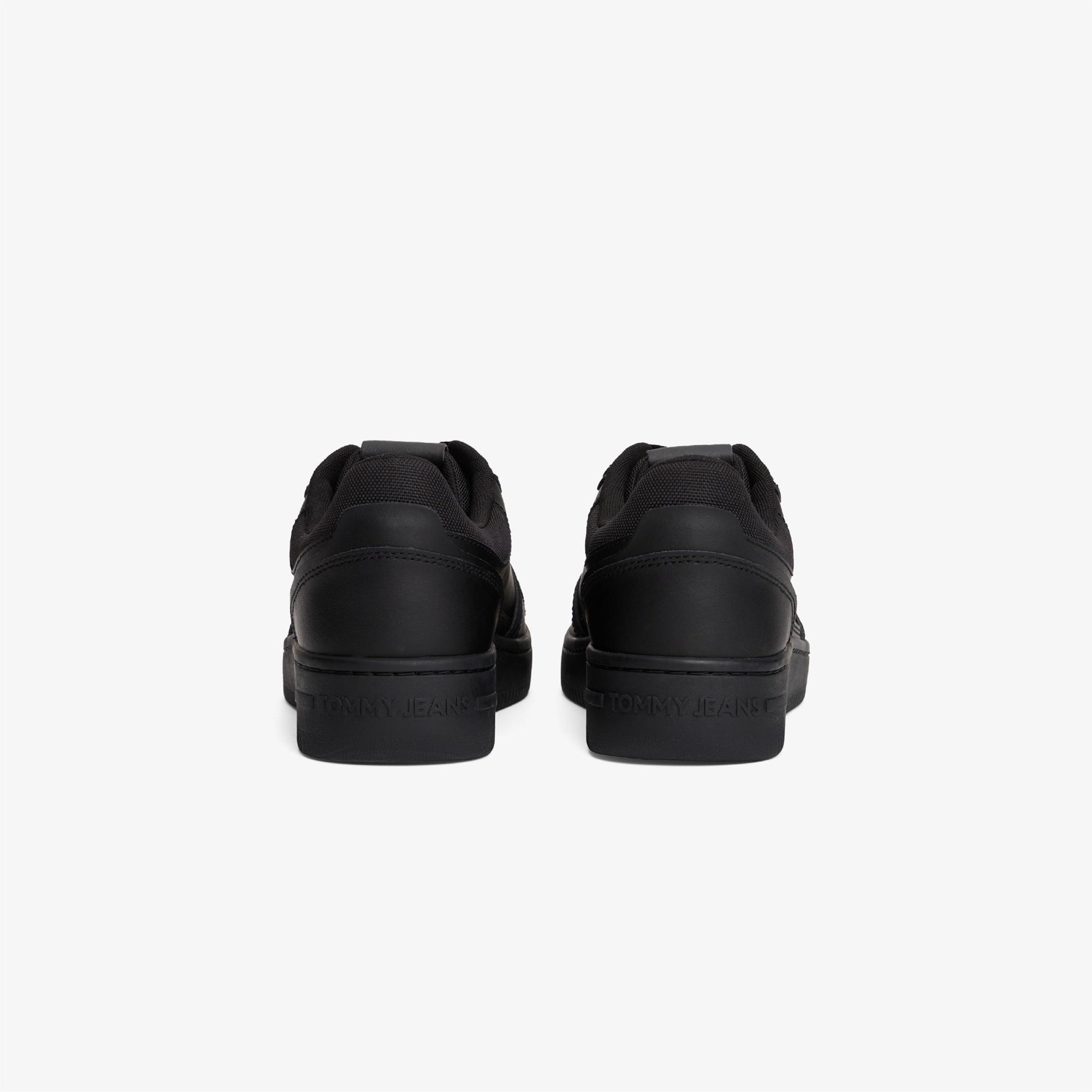 Tommy Jeans Retro Basket Erkek Siyah Sneaker
