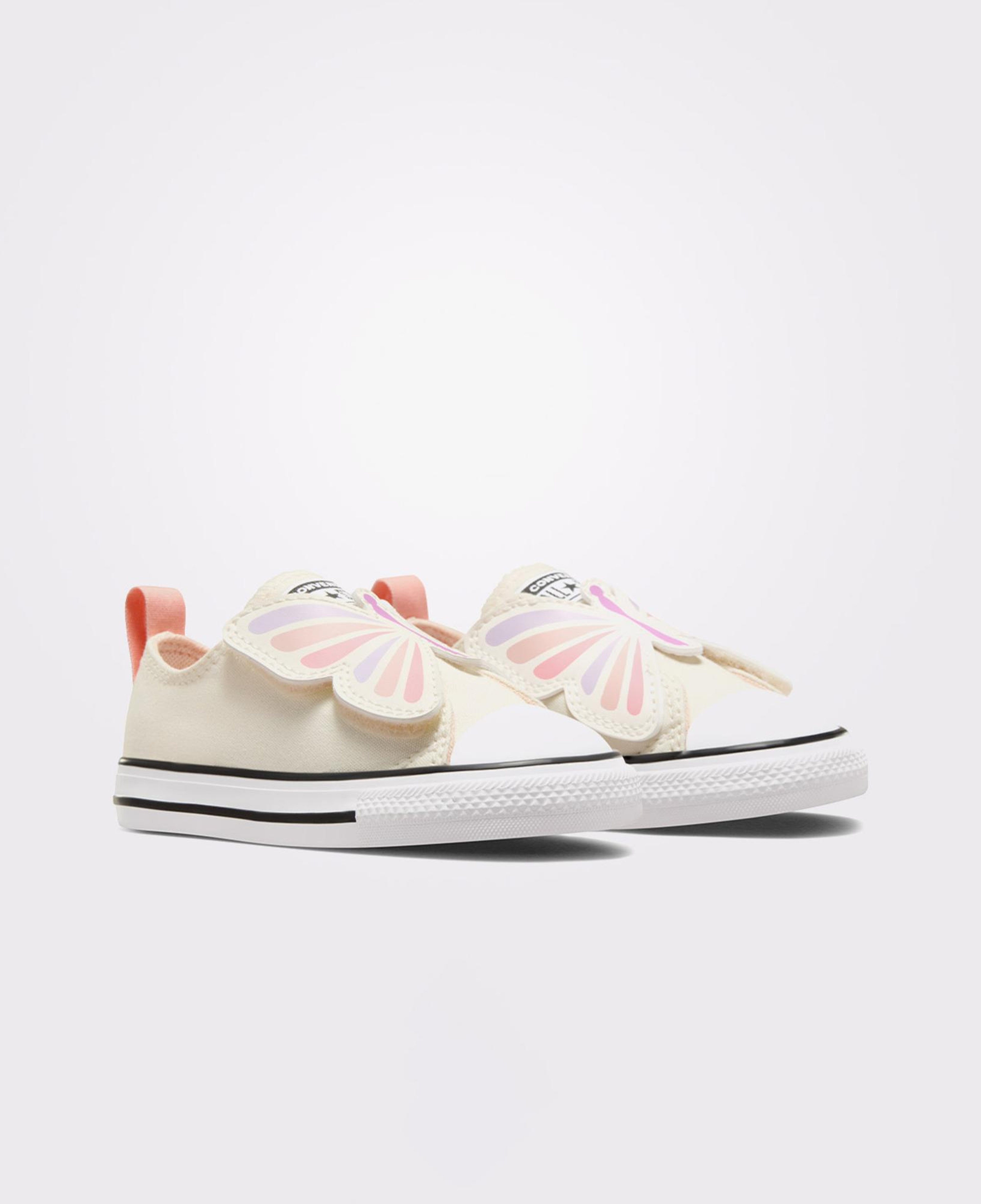 Converse Chuck Taylor All Star Butterflies Çocuk Ekru Sneaker