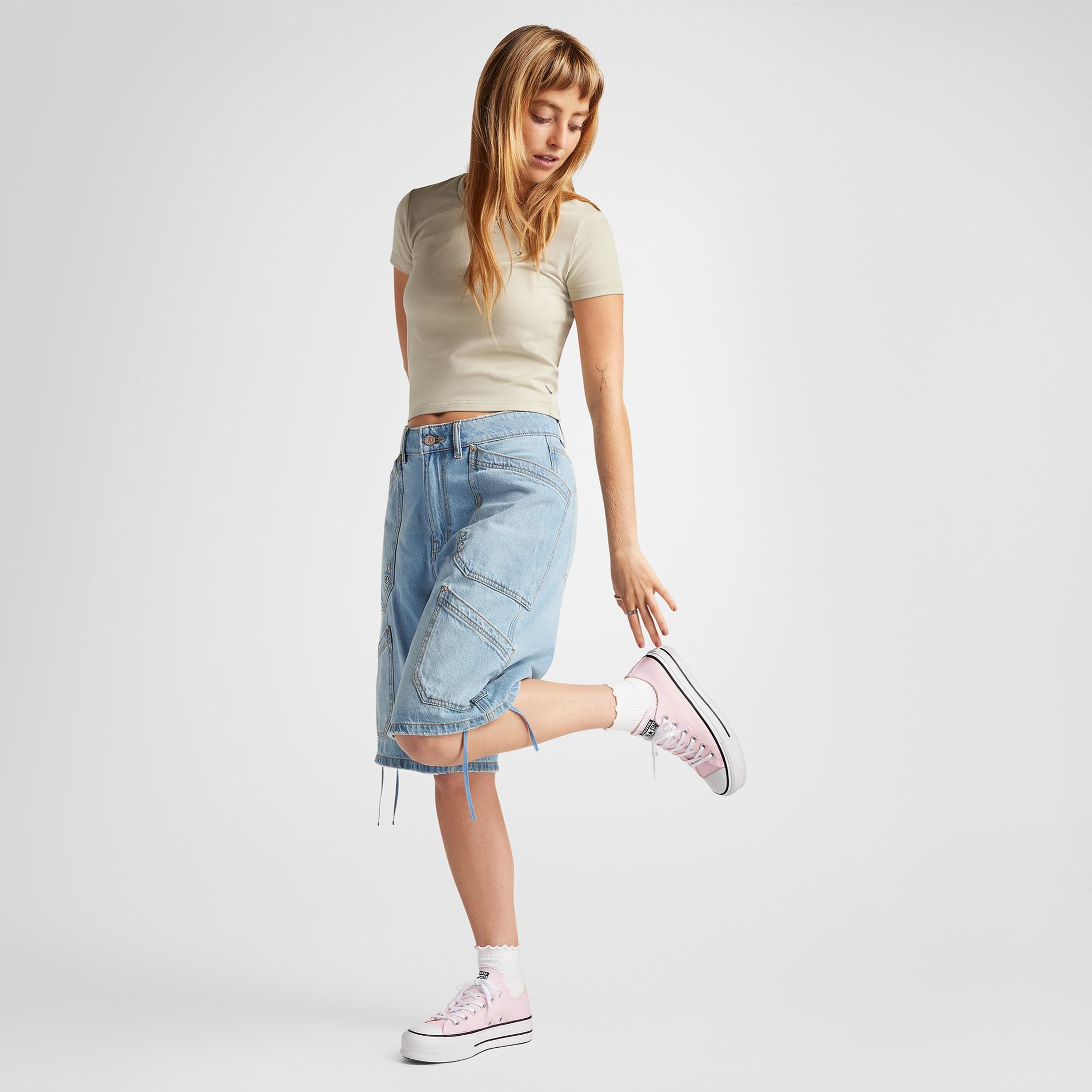 Converse Chuck Taylor All Star Lift Unisex Beyaz Platform Sneaker