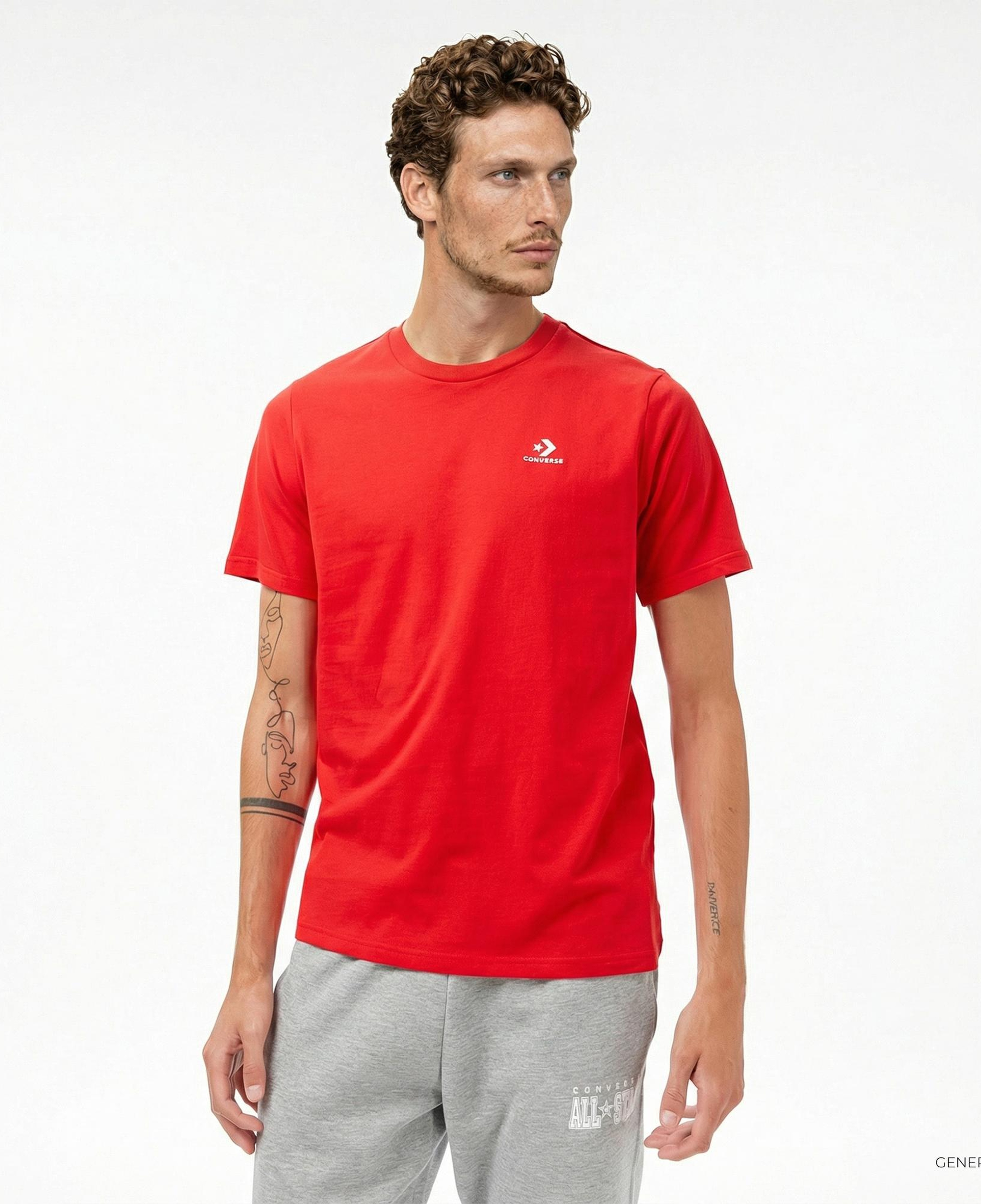 Converse Erkek Kırmızı T-Shirt