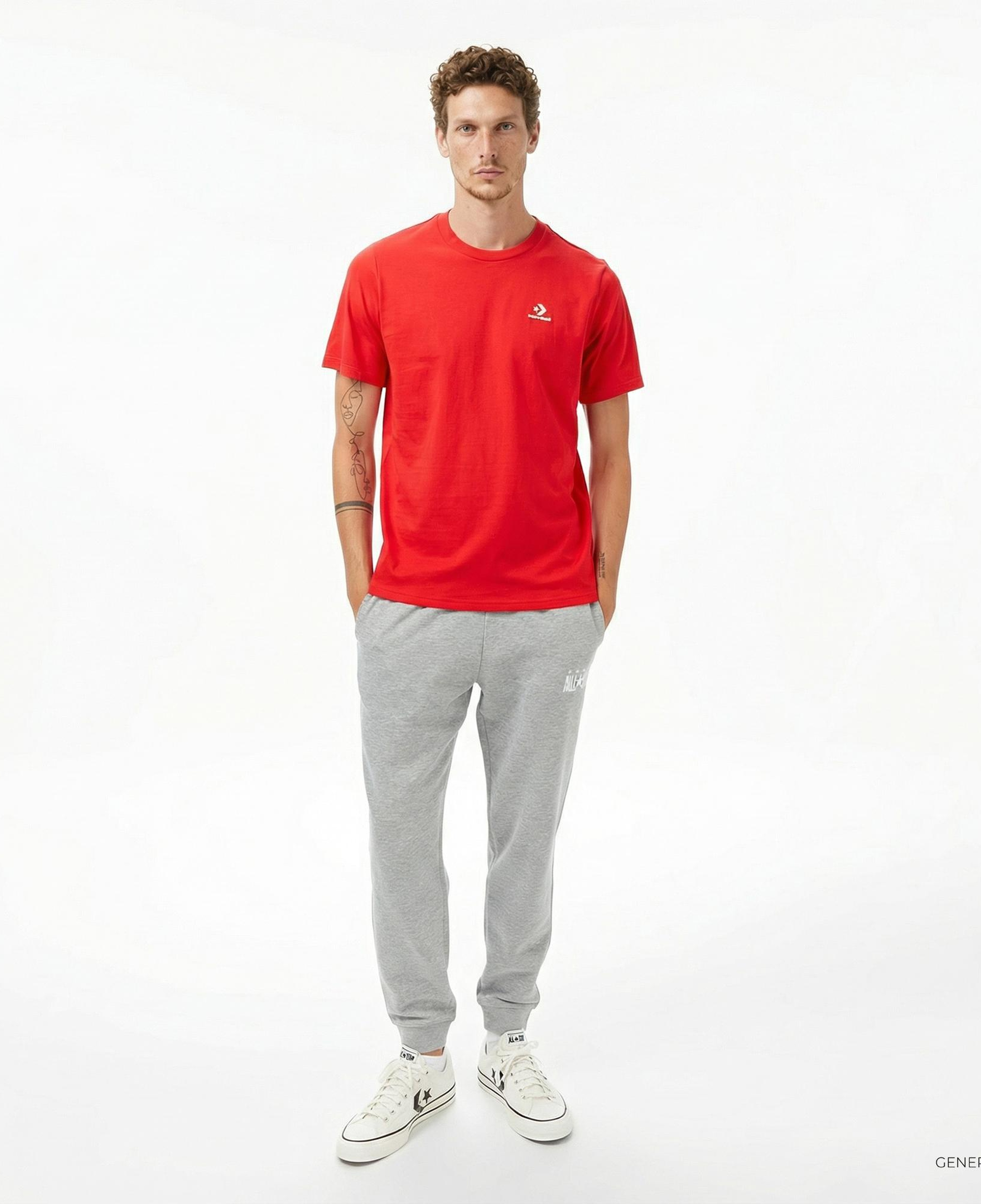 Converse Erkek Kırmızı T-Shirt