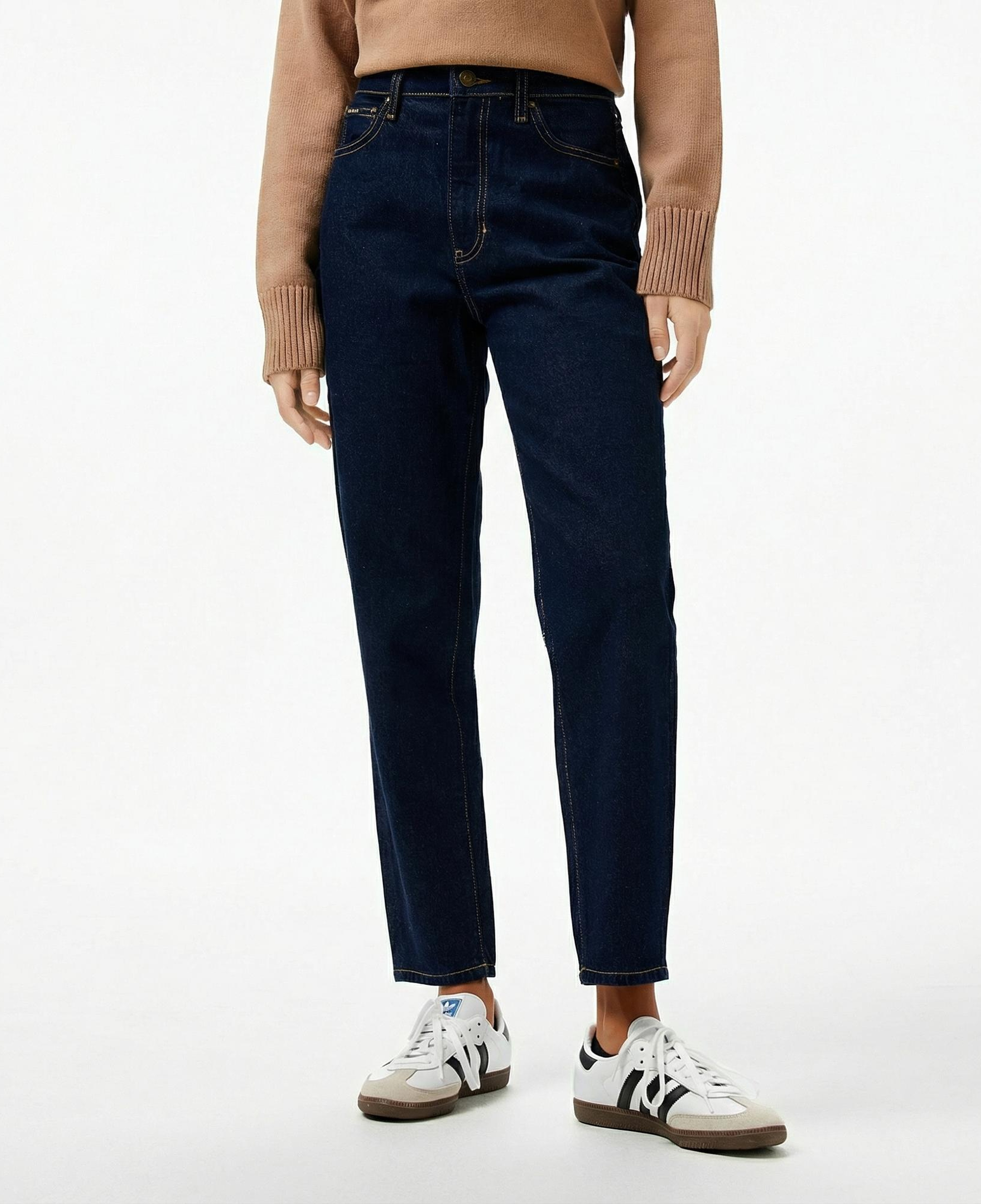 Guess G06 Mom Kadın Mavi Jean