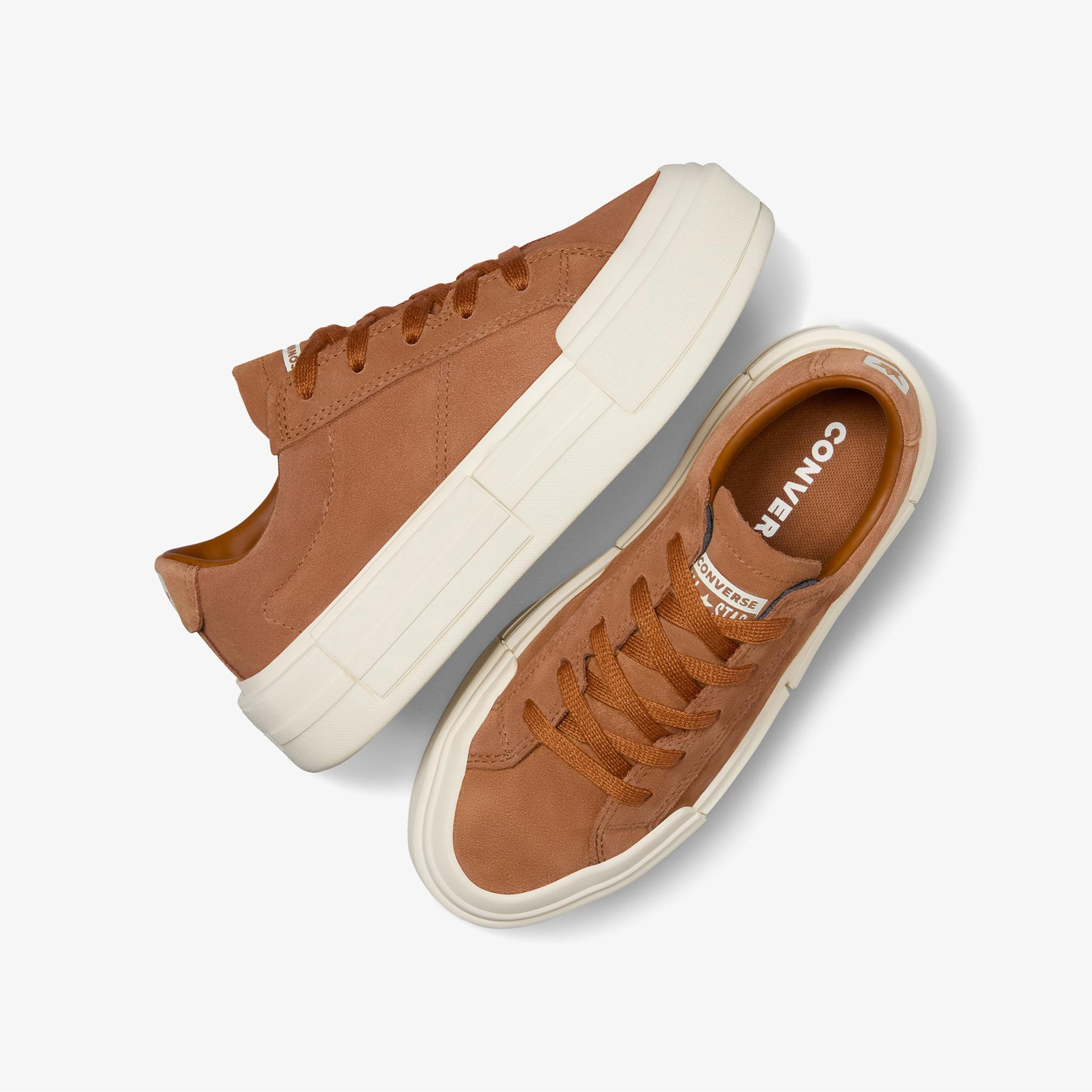 Converse Cruise Unisex Kahverengi Süet Platform Sneaker