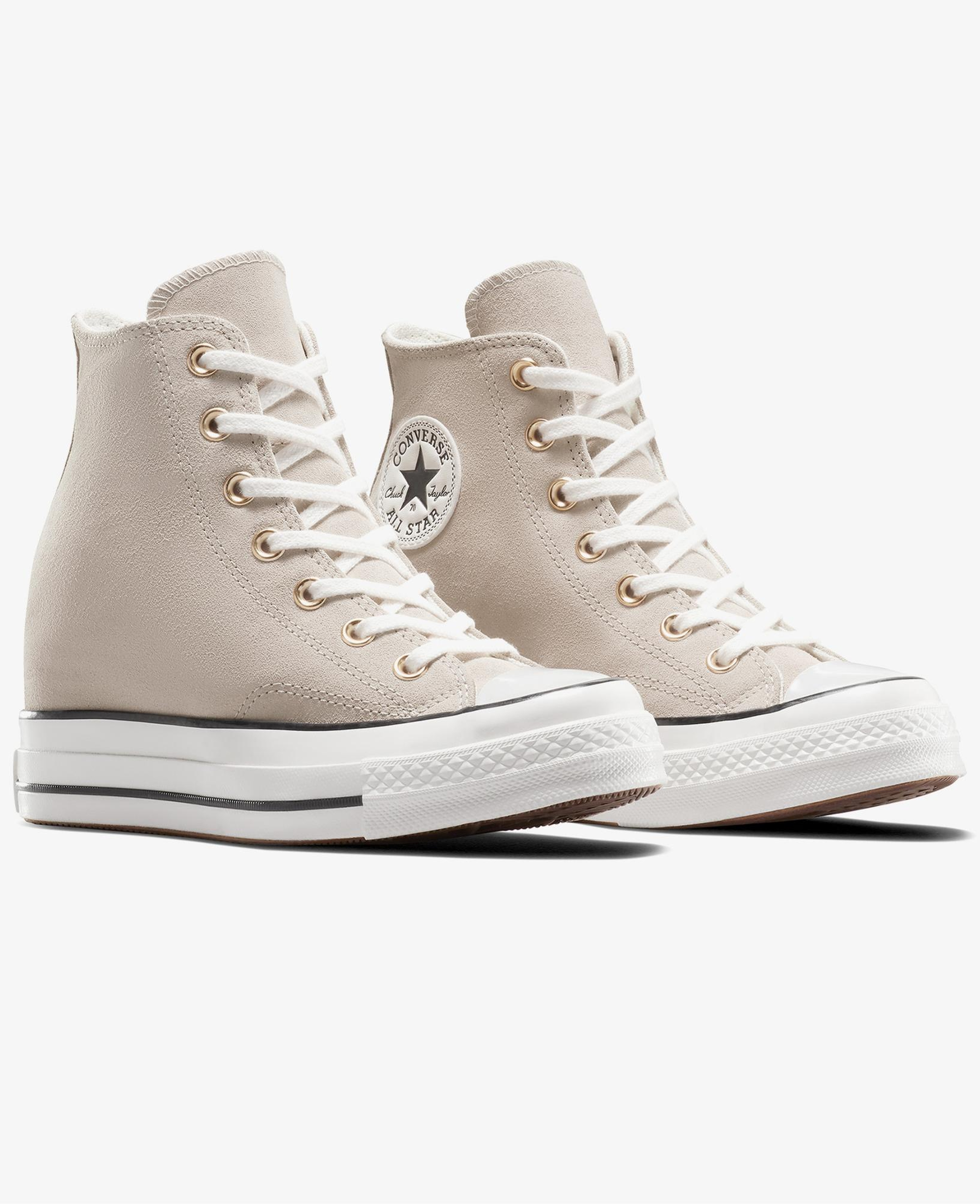 Converse Chuck 70 Wedge Kadın Bej Sneaker