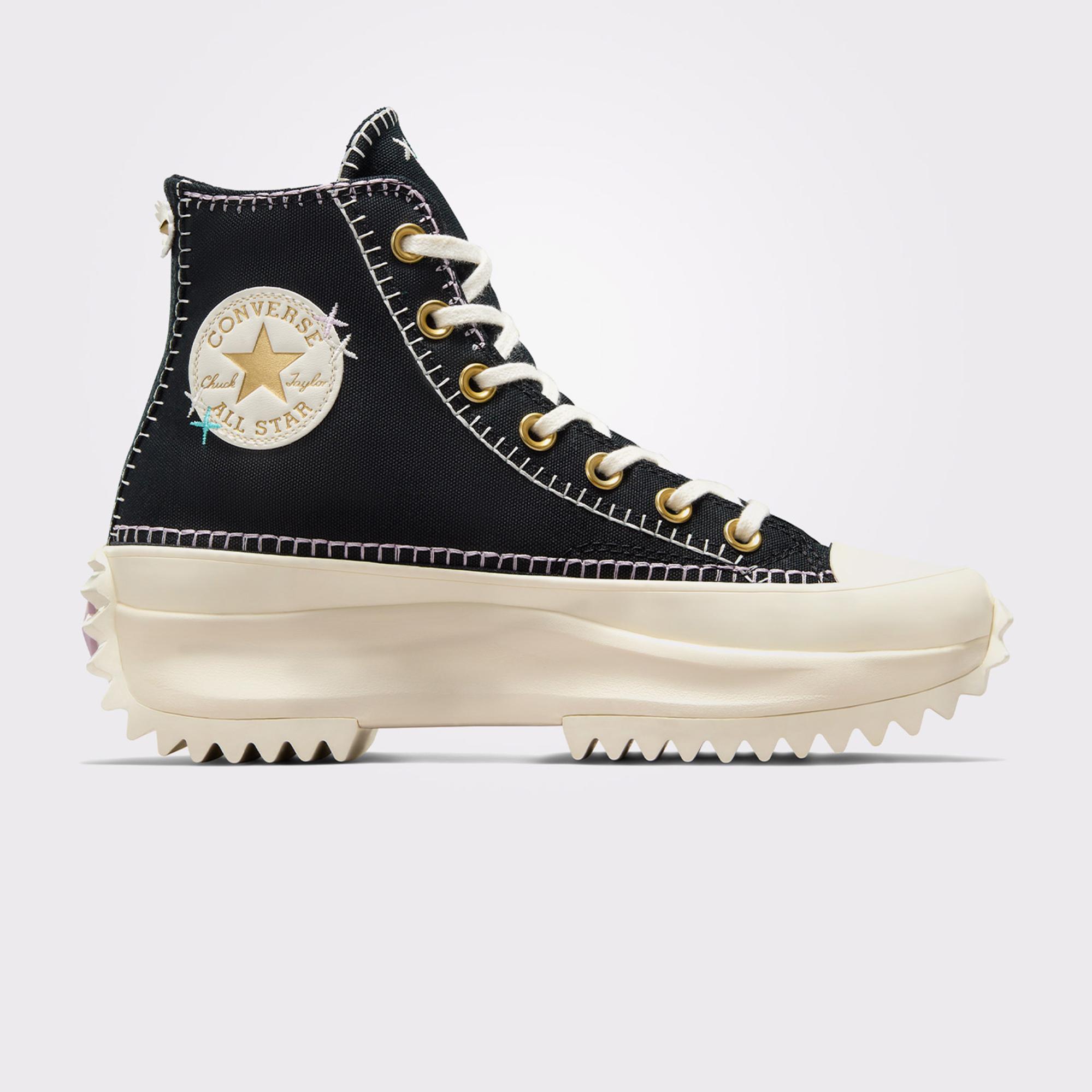 Converse Siyah Converse Run Star Hike Unisex Platform Sneaker