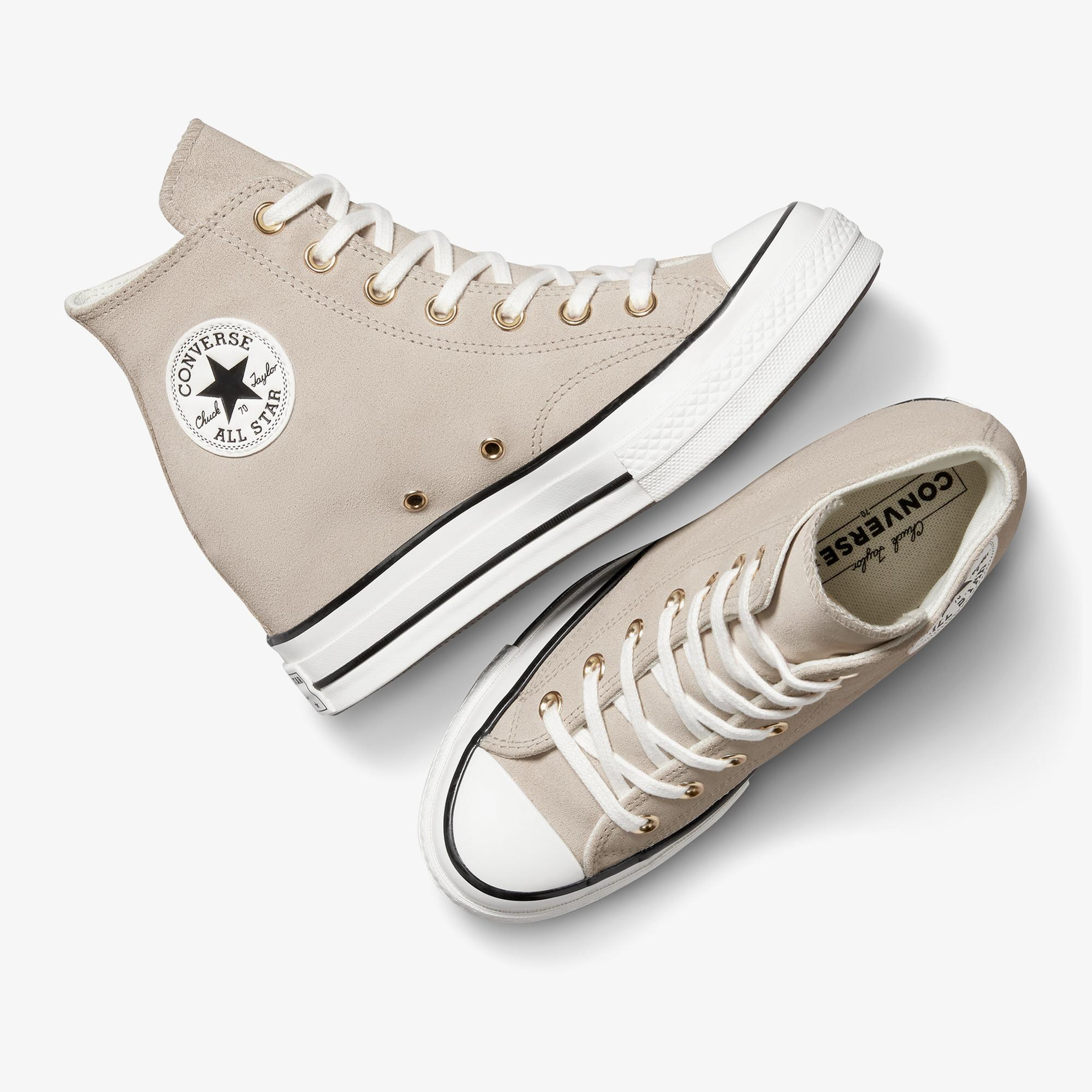 Converse Chuck 70 Wedge Kadın Bej Sneaker