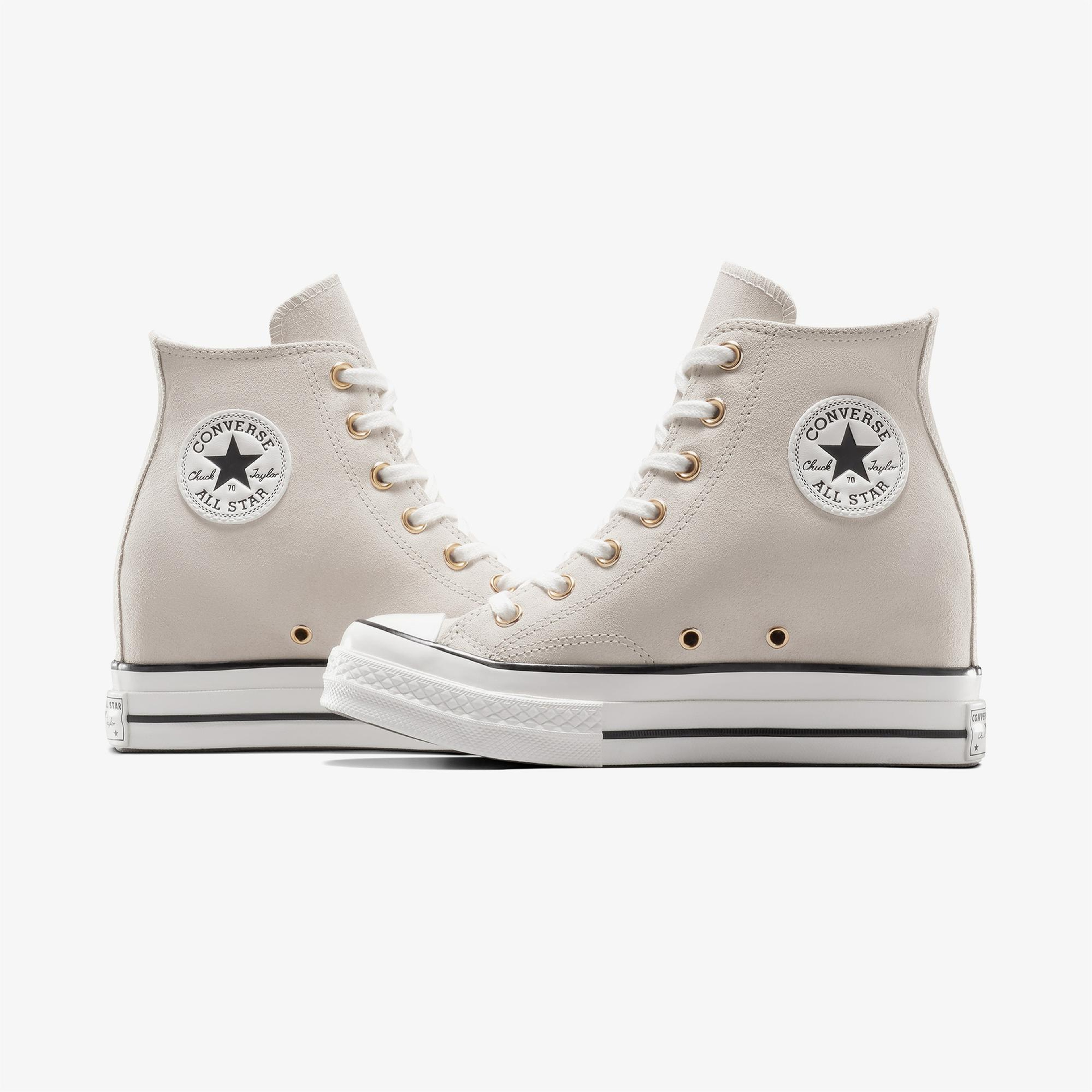Converse Chuck 70 Wedge Kadın Bej Sneaker