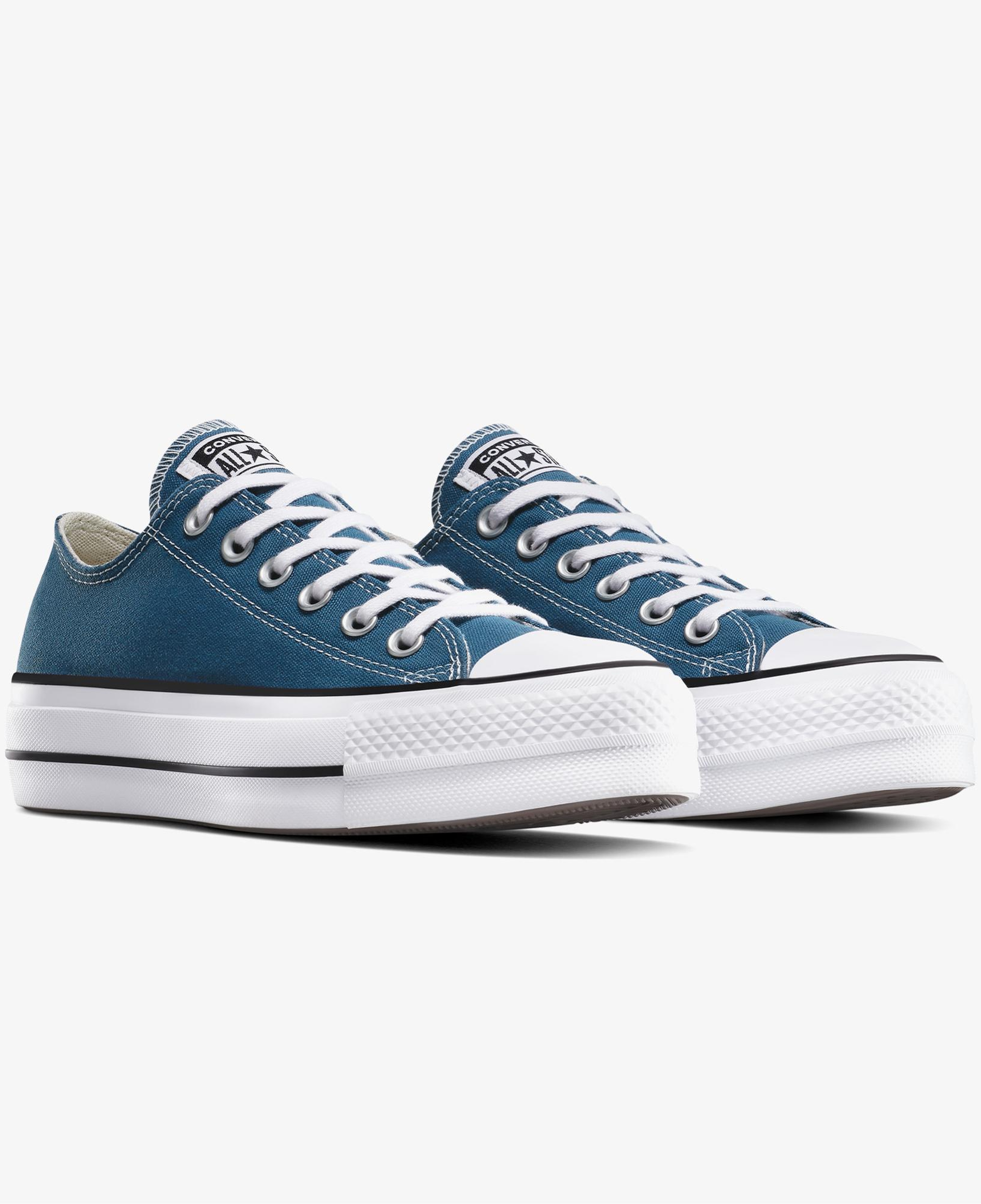 Converse Chuck Taylor All Star Lift Platform Kadın Mavi Sneaker
