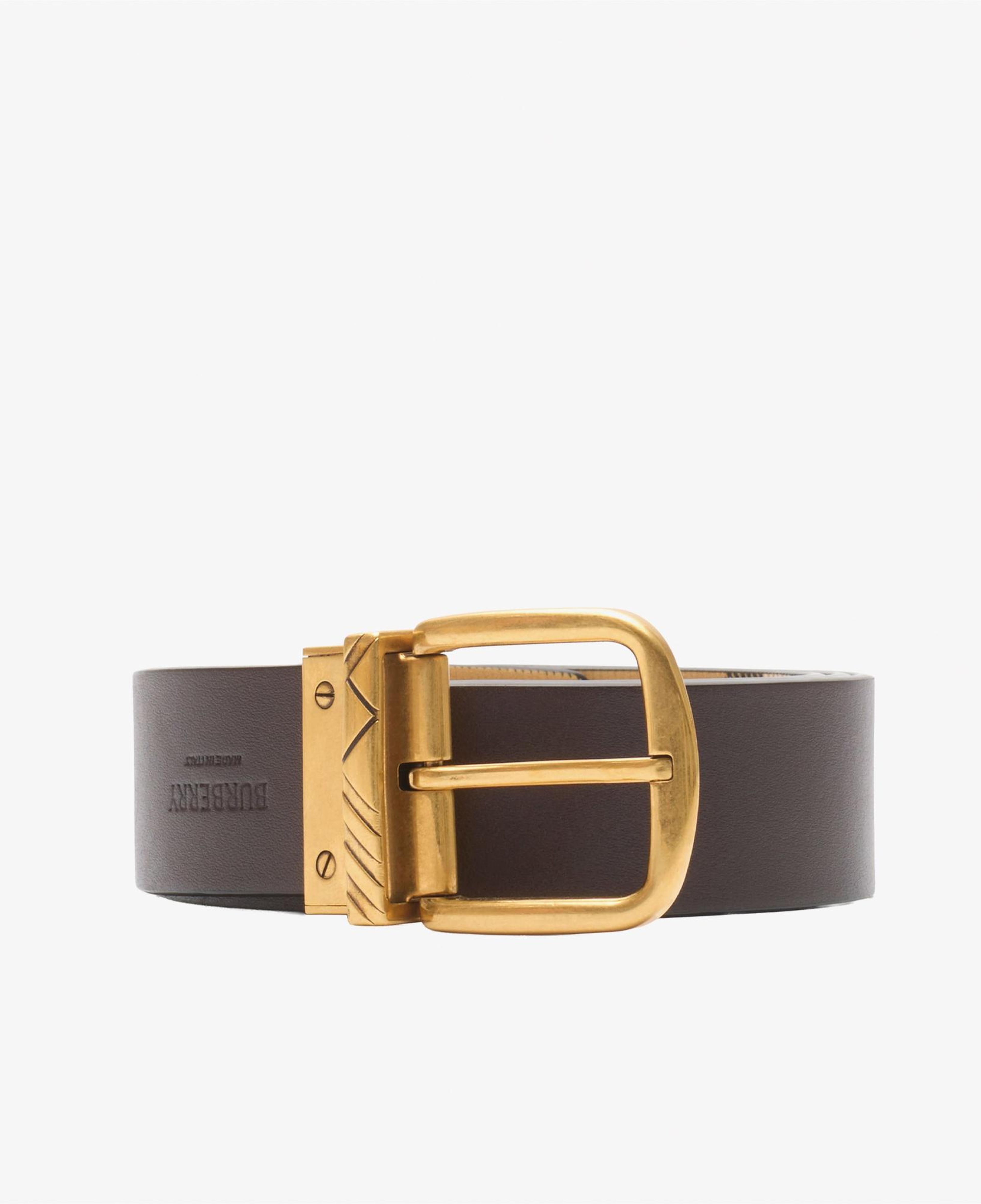 Burberry Buckle Erkek Kahverengi Kemer