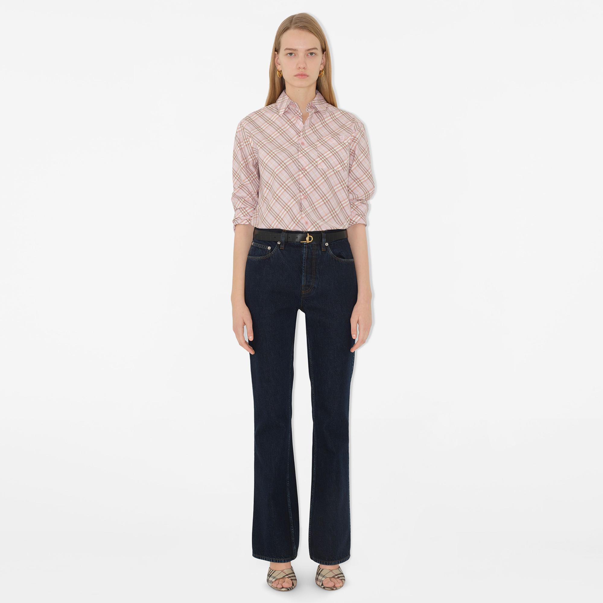 Burberry Pro Regular Fit Kadın Lacivert Jean