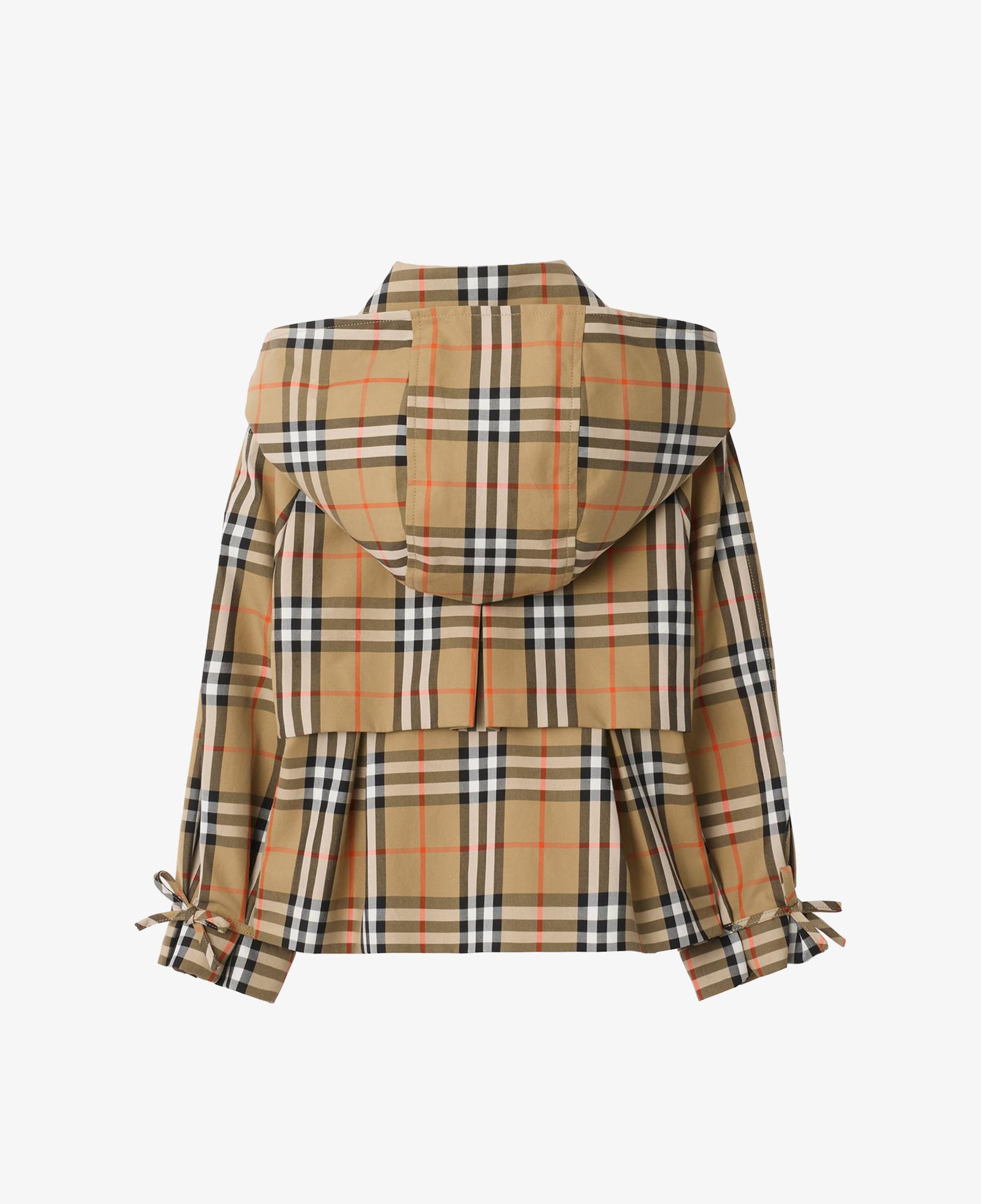Burberry Kımberley Check Çocuk Bej Mont