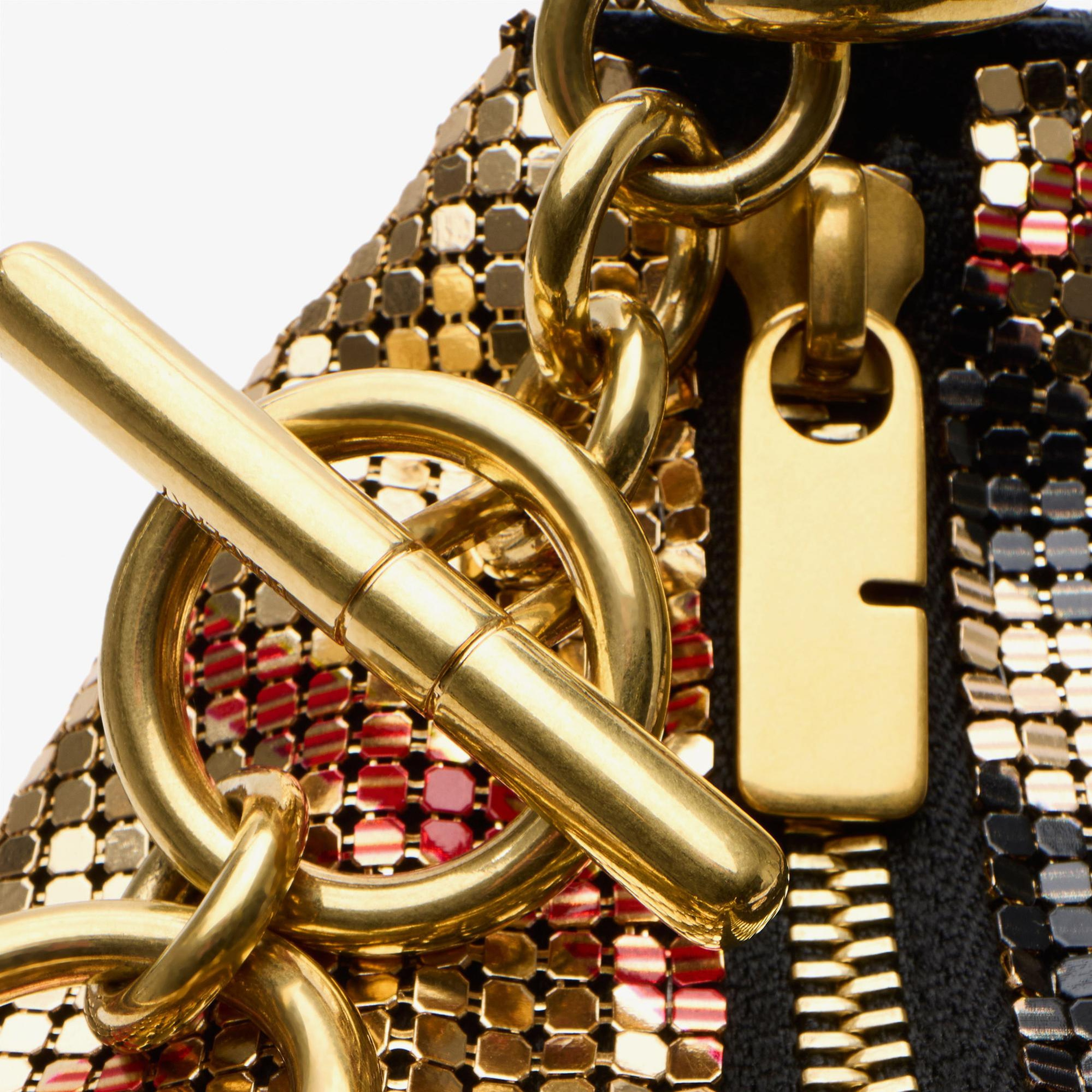 Burberry Chaınmaıl Kadın Bej Omuz Çantası