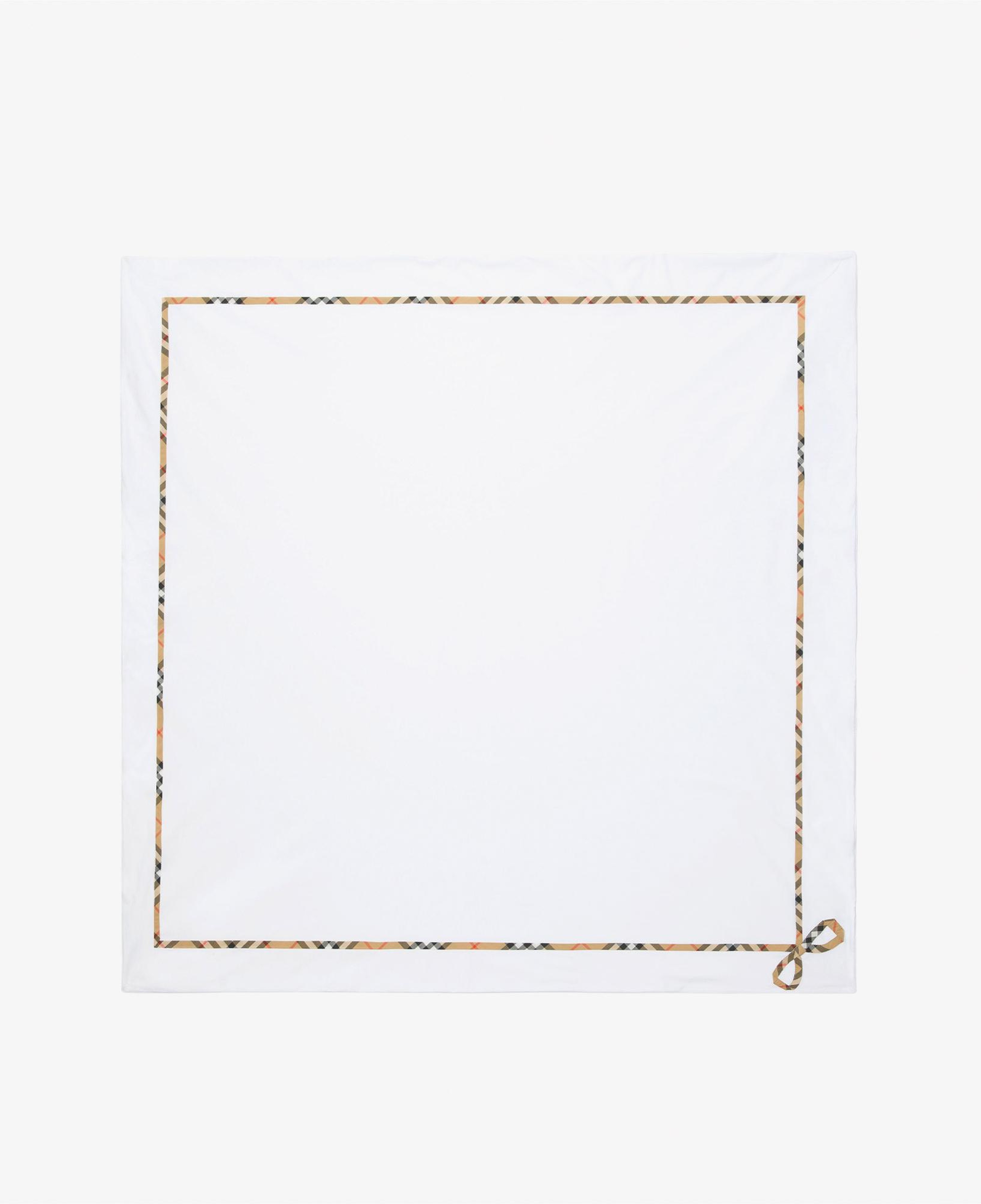 Burberry Check Çocuk Beyaz Battaniye