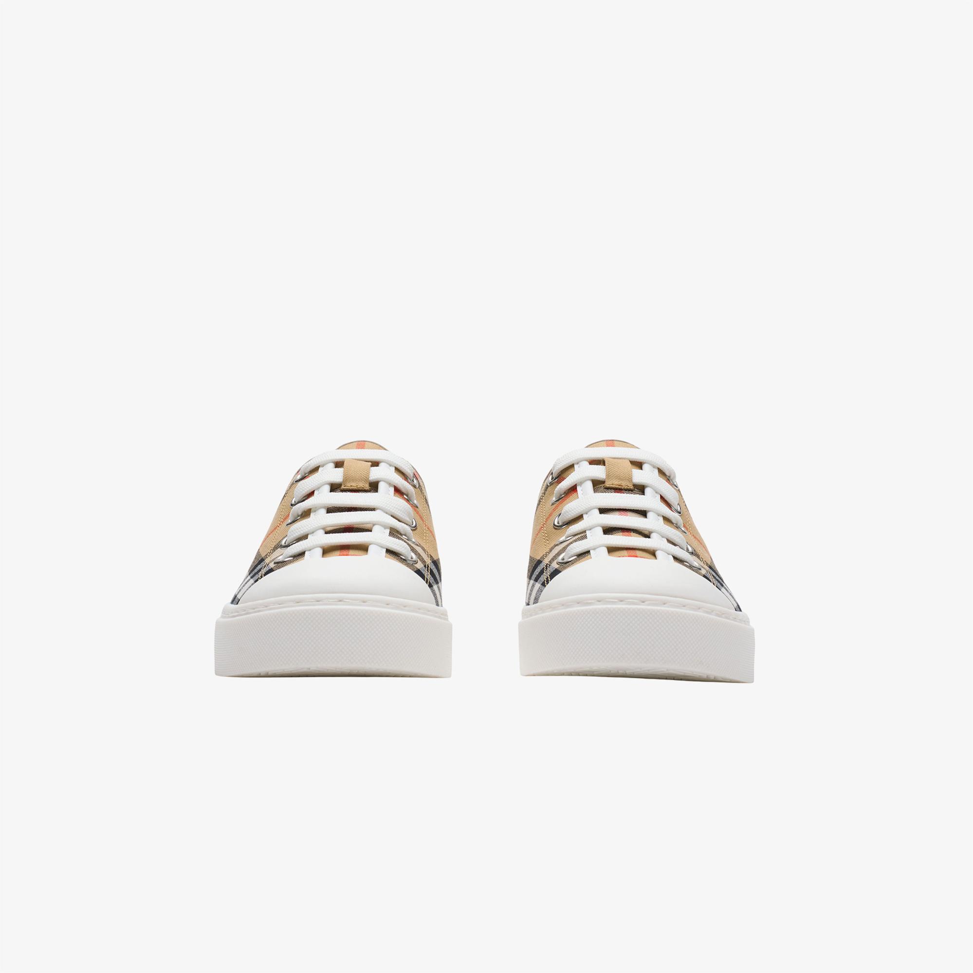 Burberry Teddy Çocuk Bej Sneaker