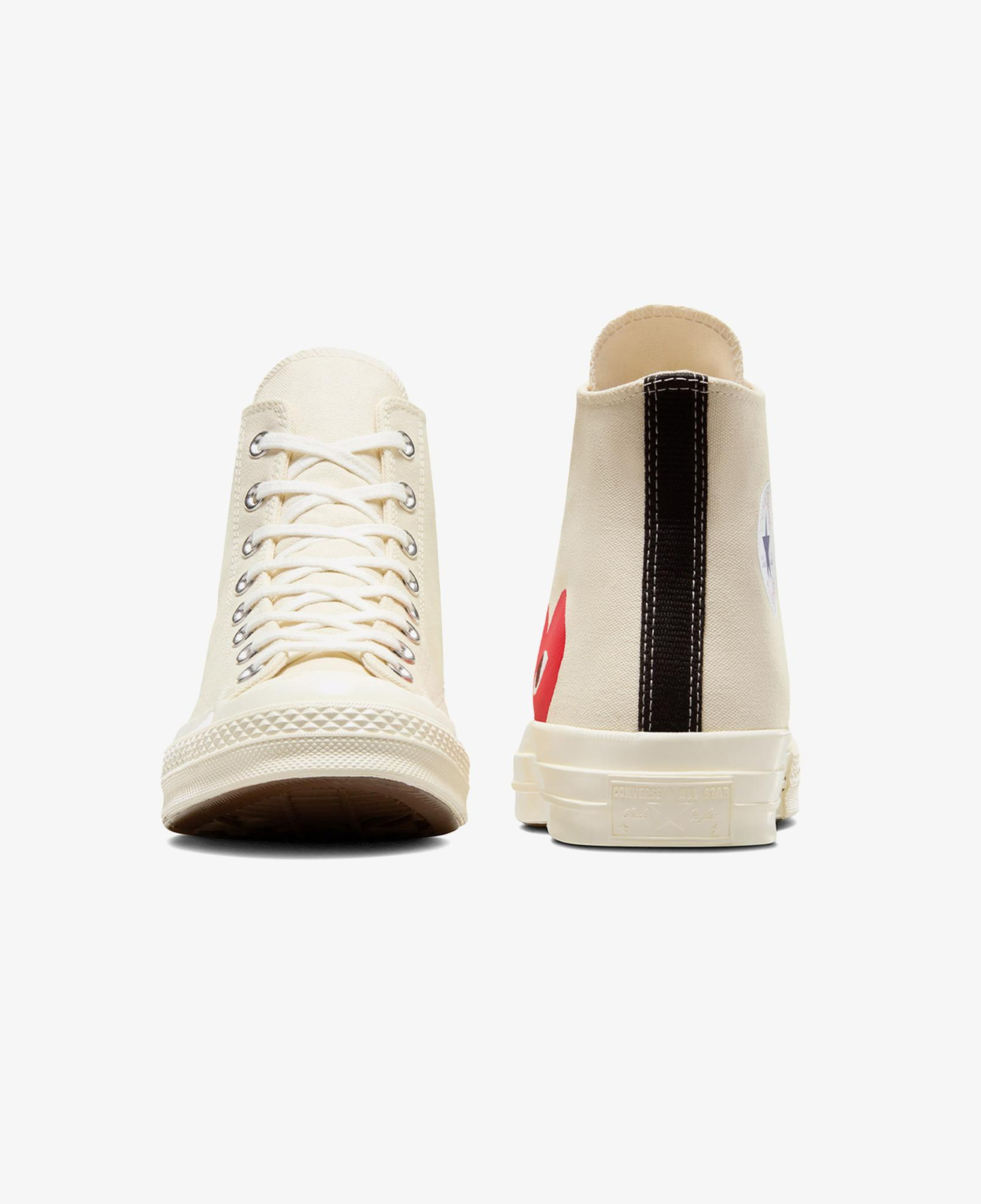 Converse X Comme Des Garçons Play Chuck 70 Unisex Krem Sneaker