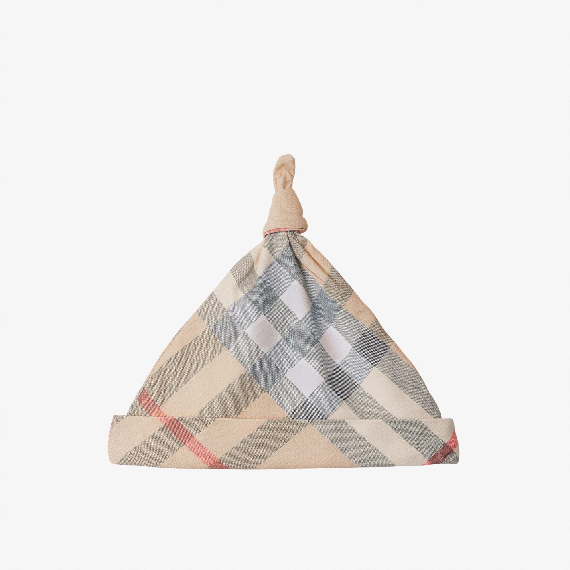 Burberry Dolby Ps Set Cotton Two-Piece Çocuk Bej Bebek Takımı