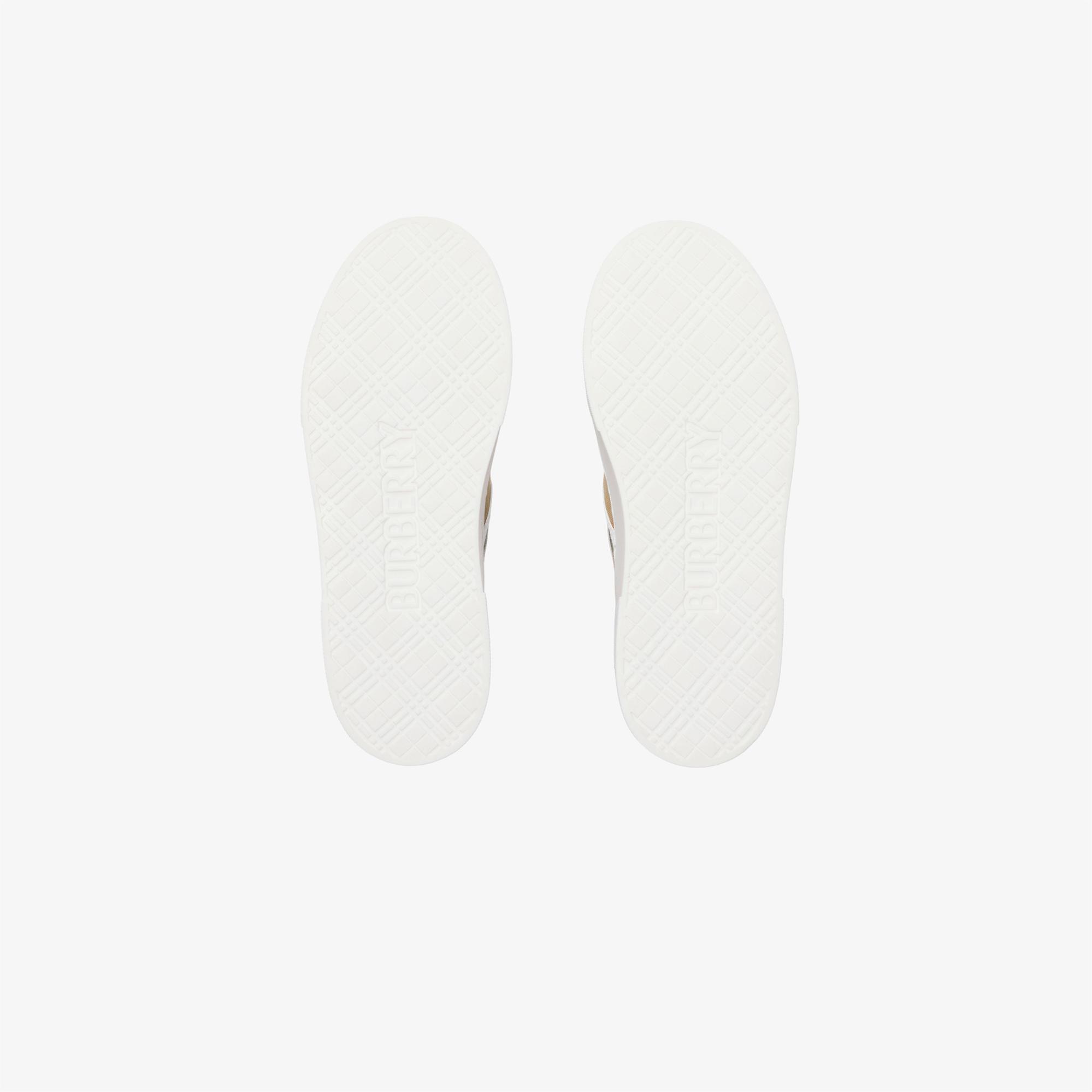 Burberry Kıt Çocuk Bej Sneaker