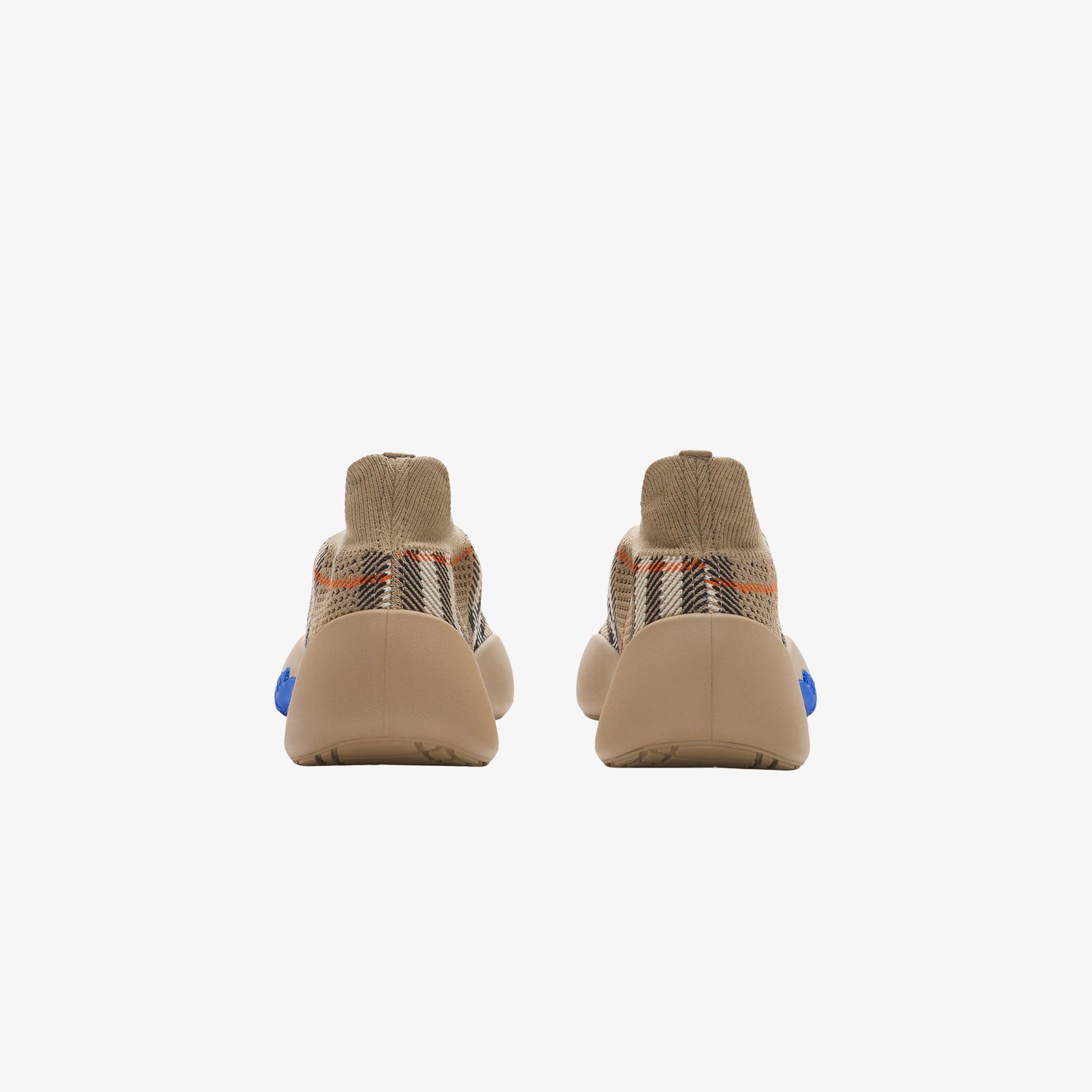 Burberry Knit Neptune Kadın Bej Sneaker