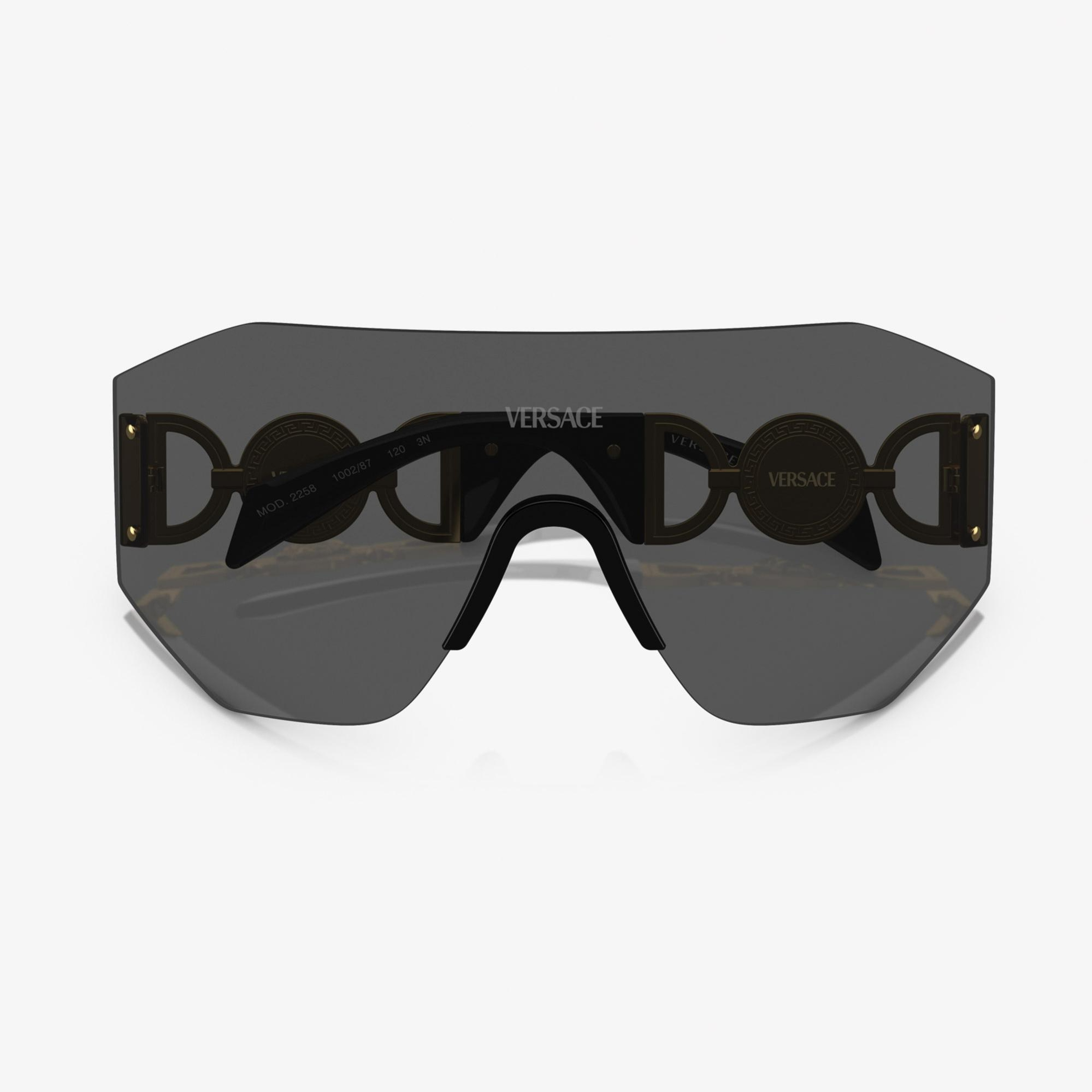 Versace VE2258 Unisex Gri Güneş Gözlüğü