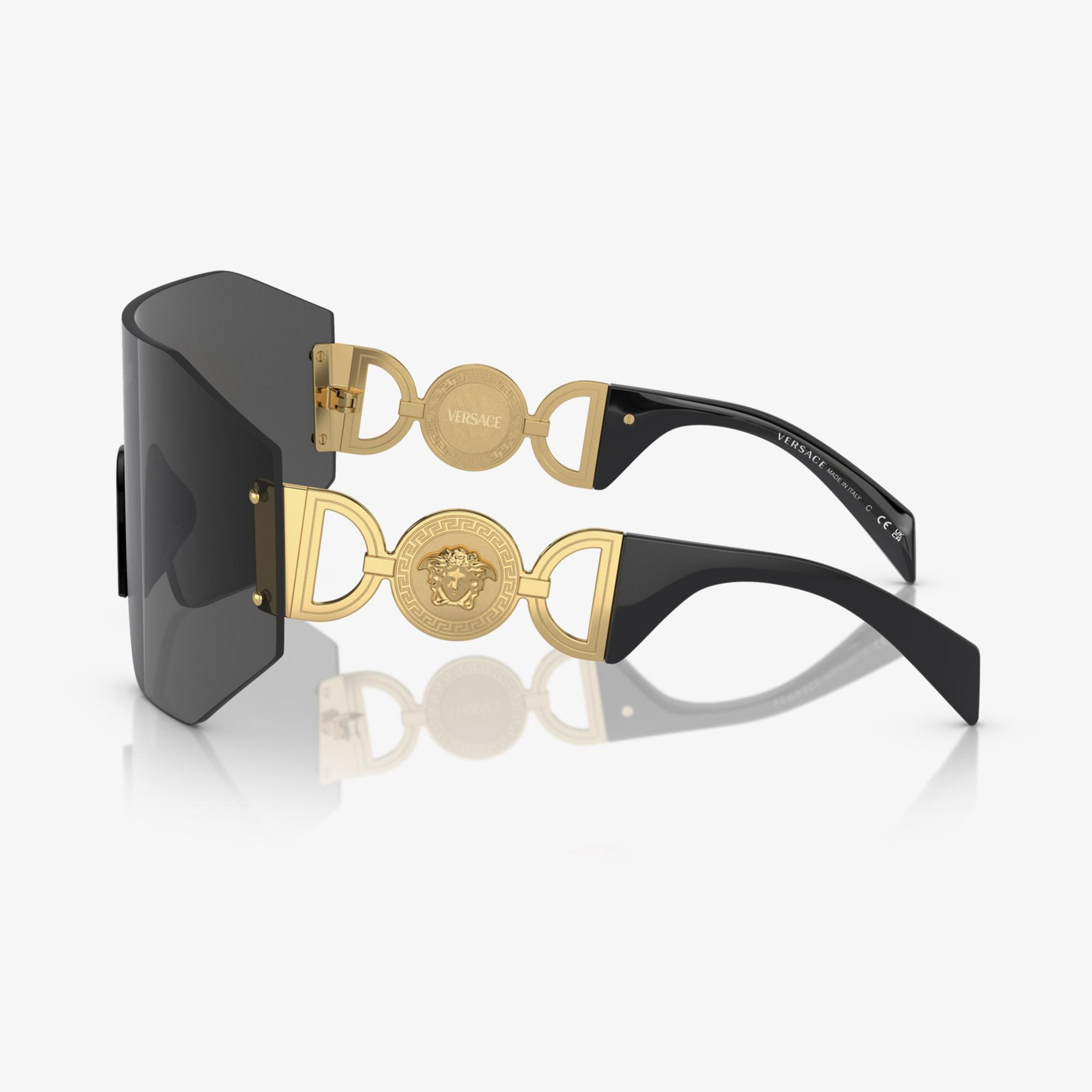 Versace VE2258 Unisex Gri Güneş Gözlüğü