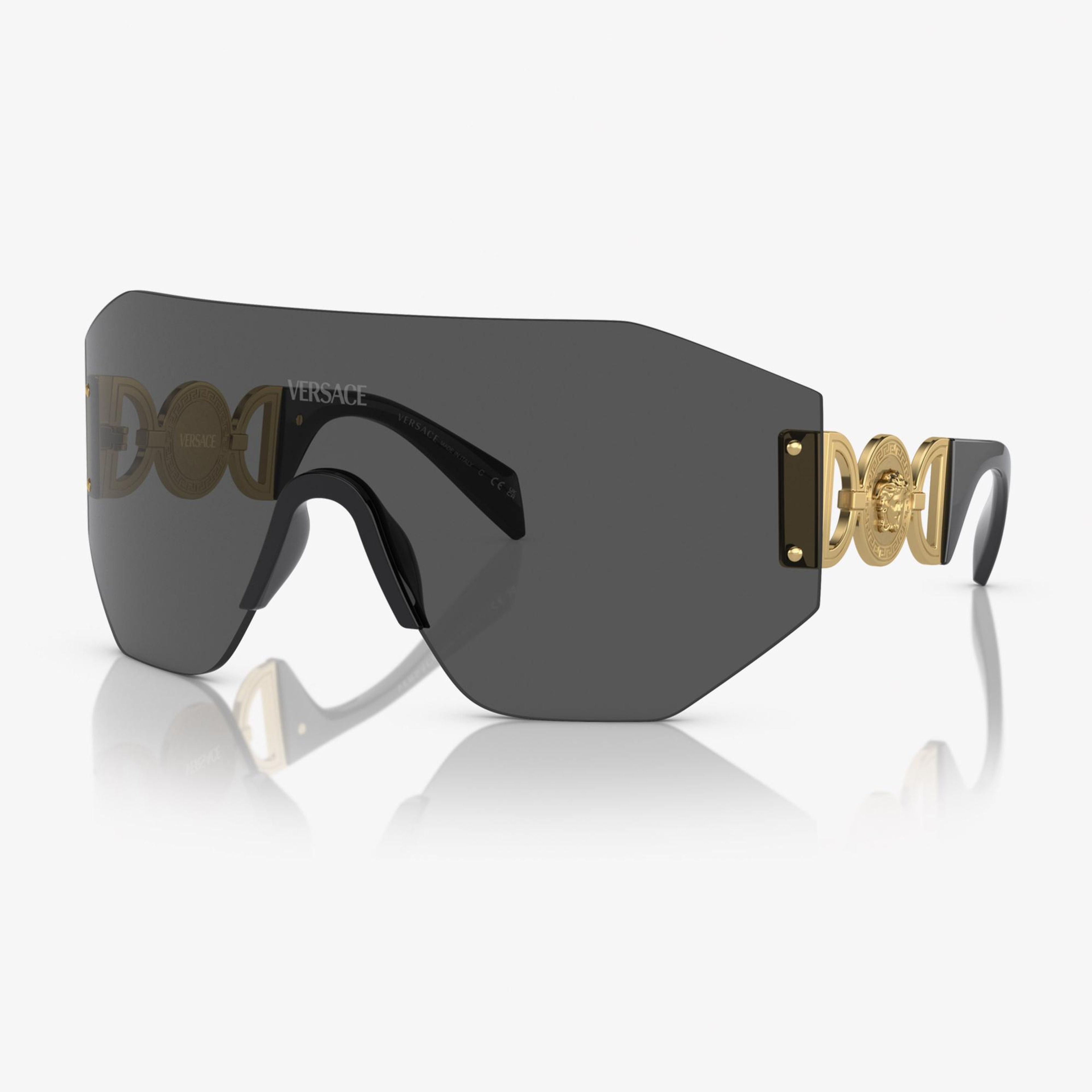 Versace VE2258 Unisex Gri Güneş Gözlüğü