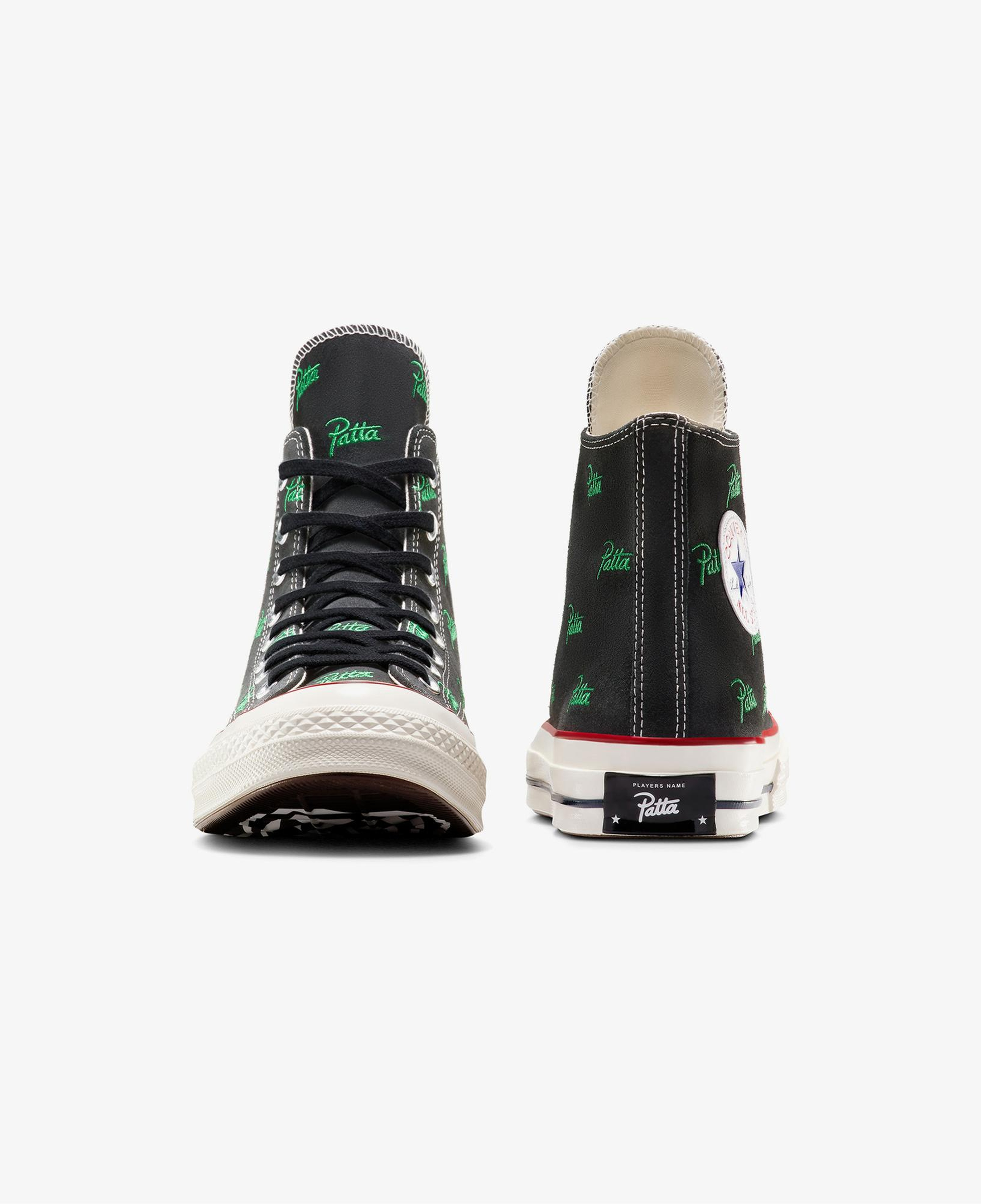 Converse X Patta Chuck 70 Unisex Siyah Bilekli Sneaker