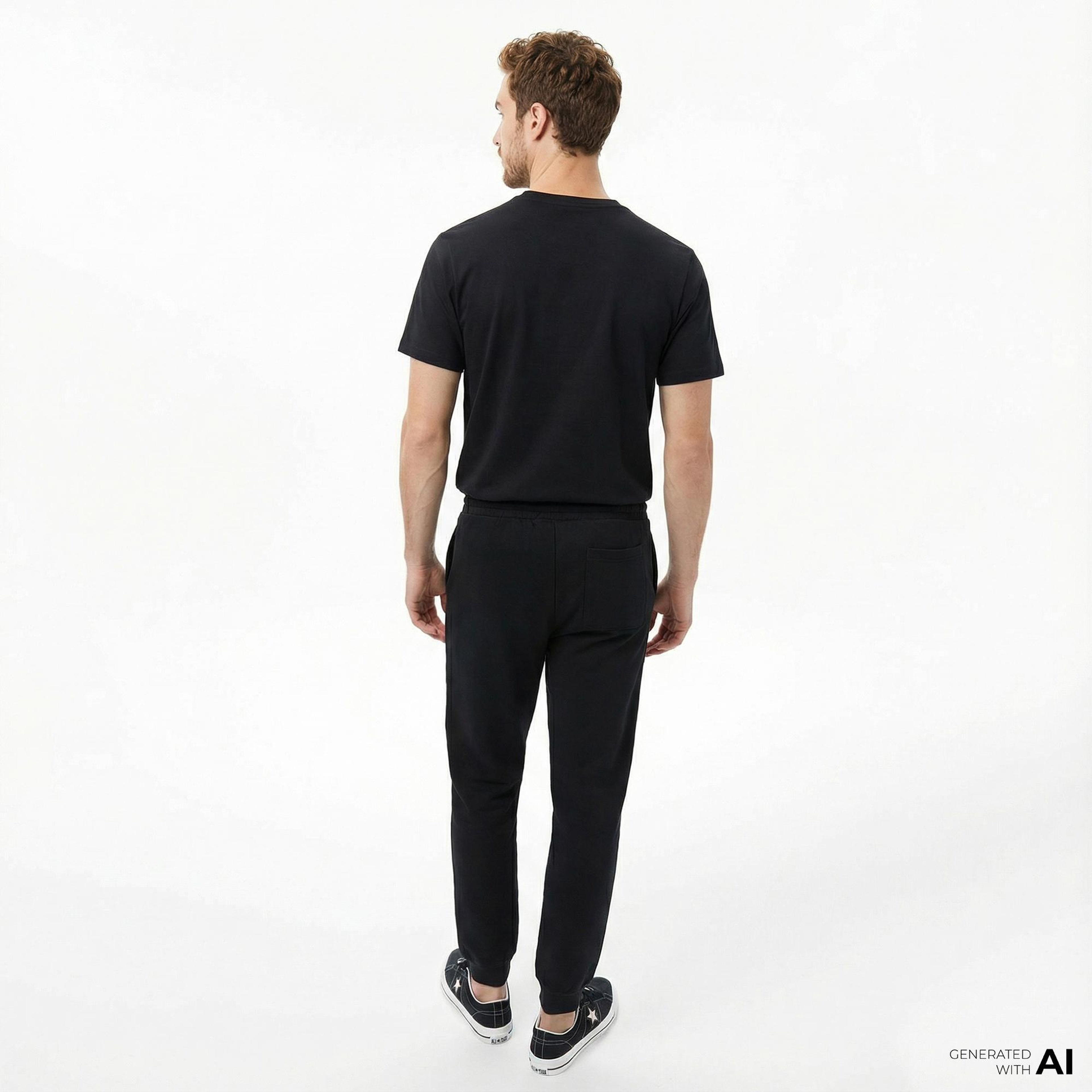 Converse Erkek Siyah Eşofman Altı