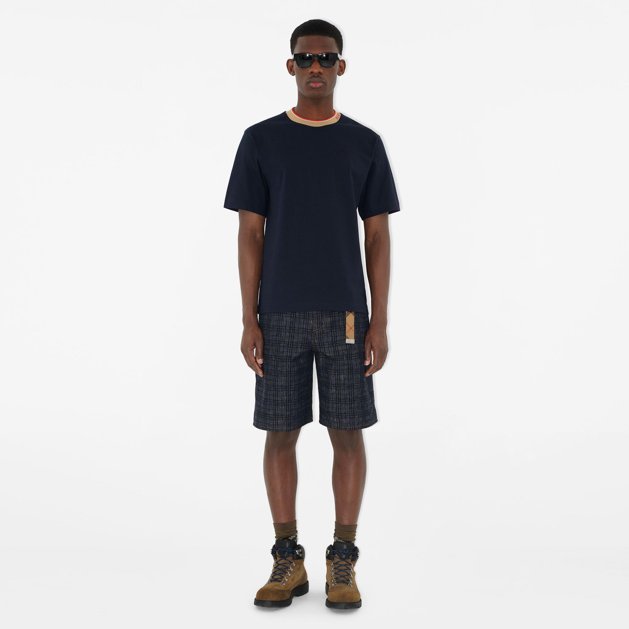 Burberry Erkek Lacivert T-Shirt