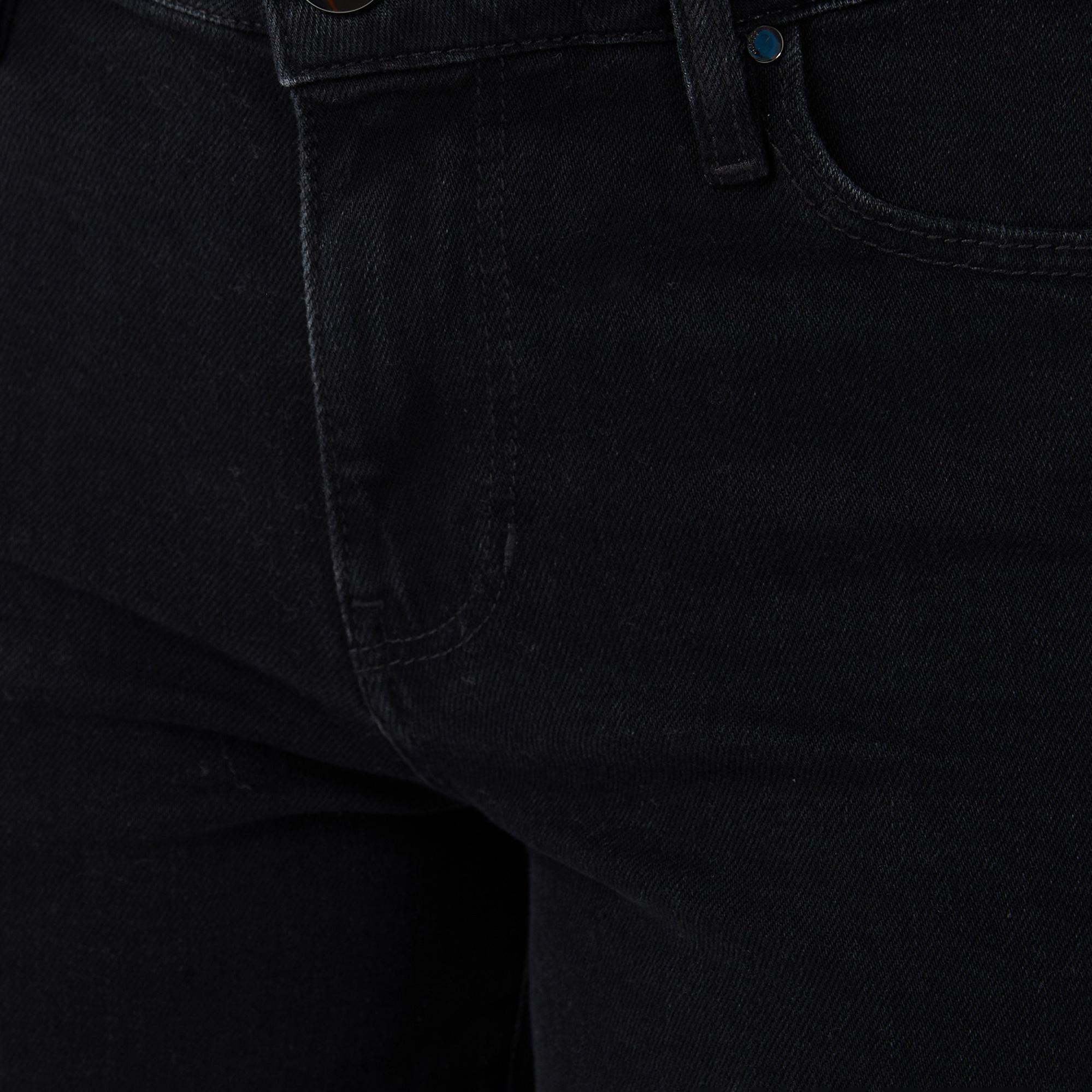 Guess Bellaggio Kaşmir Karışımlı Palazzo Fit Kadın Siyah Jean