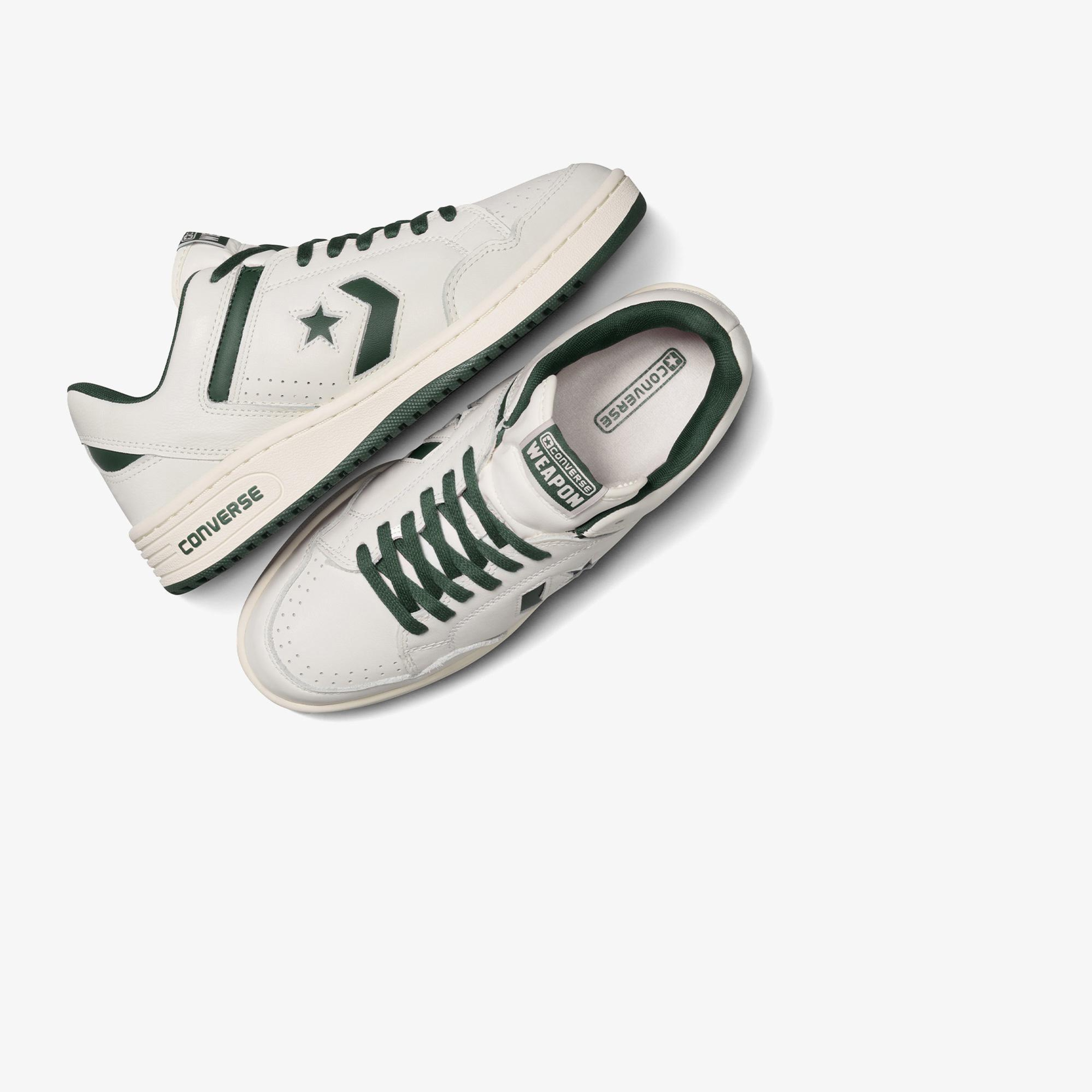 Converse Weapon Unisex Yeşil Deri Sneaker