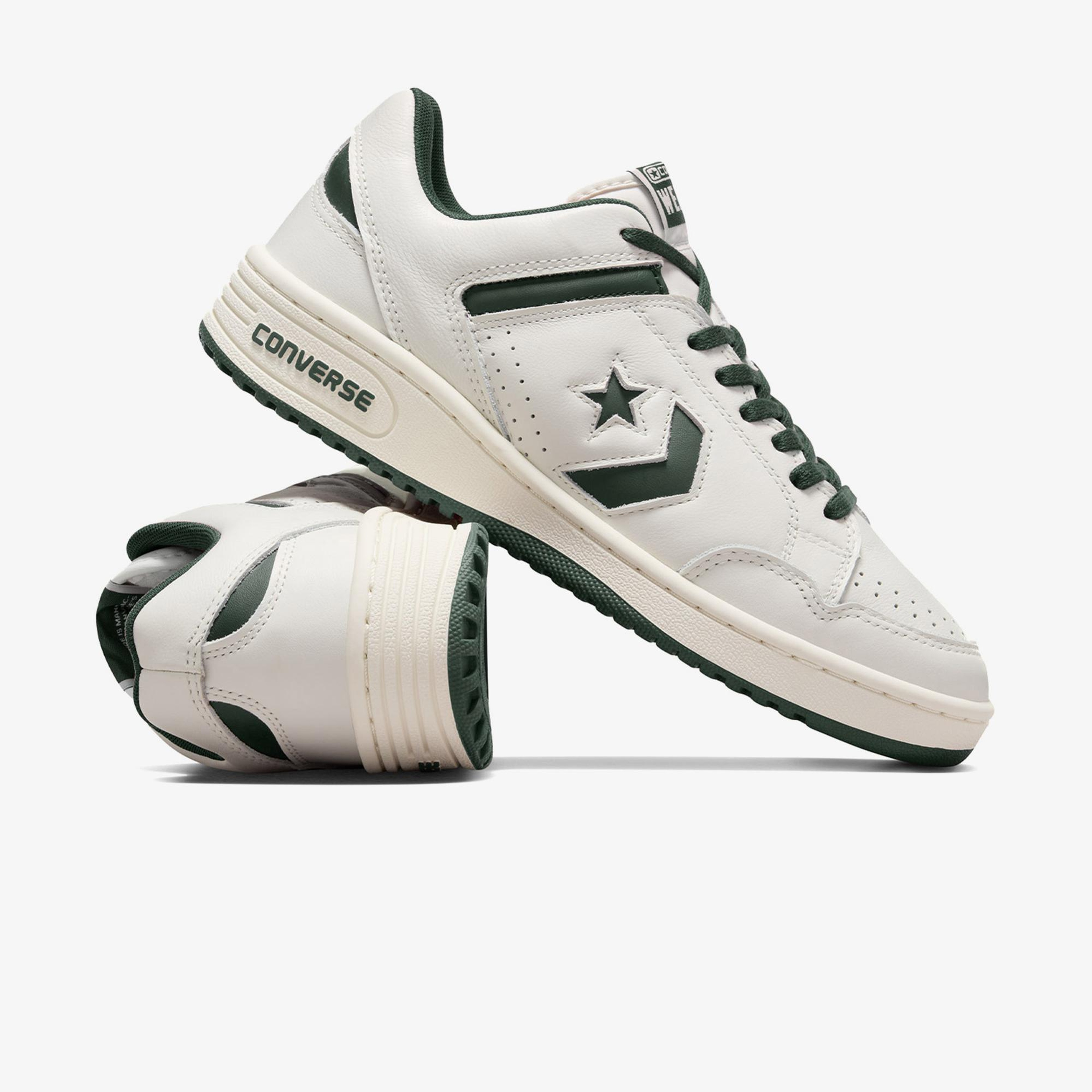 Converse Weapon Unisex Yeşil Deri Sneaker