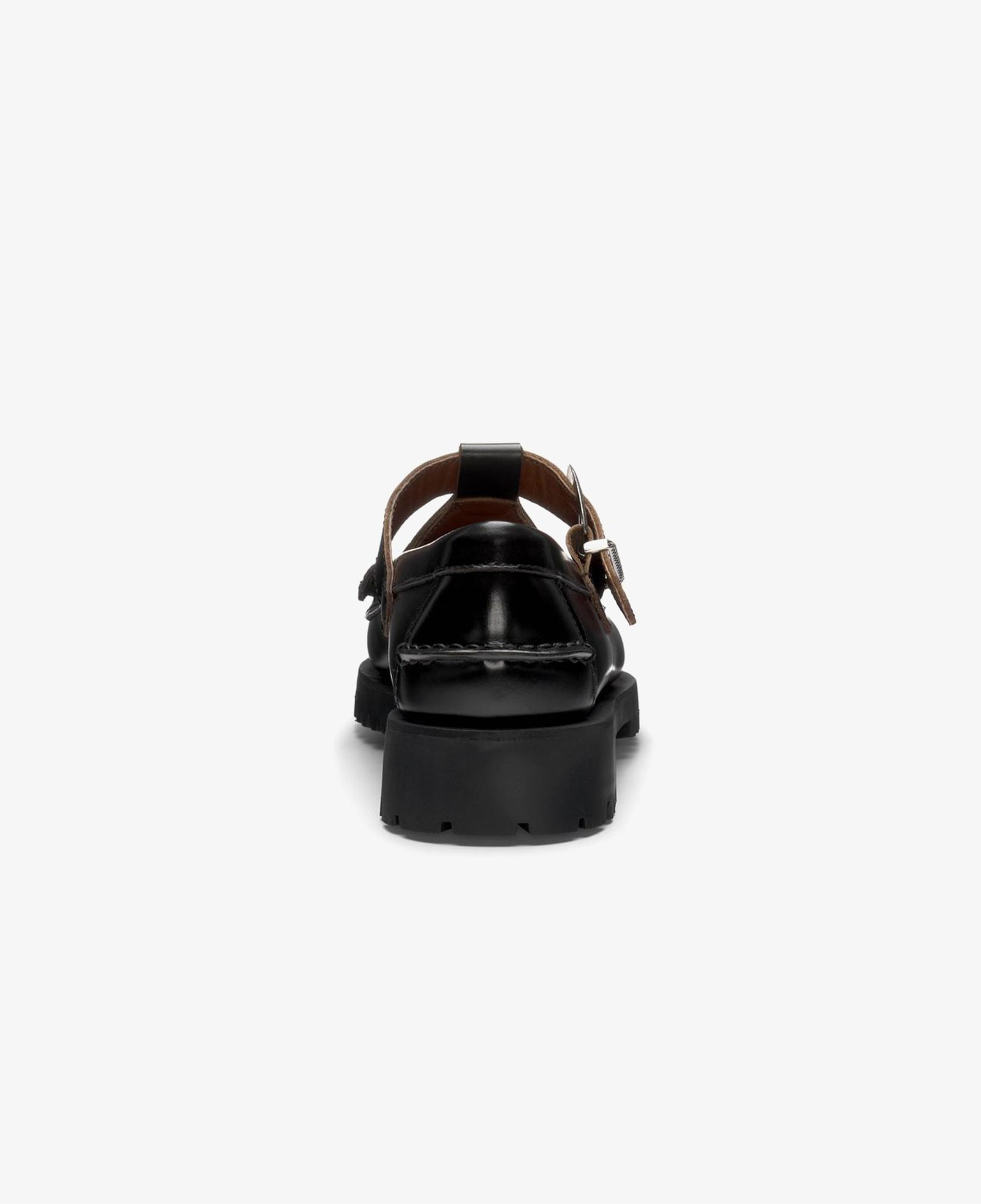 Sebago Aurora Lug Kadın Siyah Deri Ayakkabı