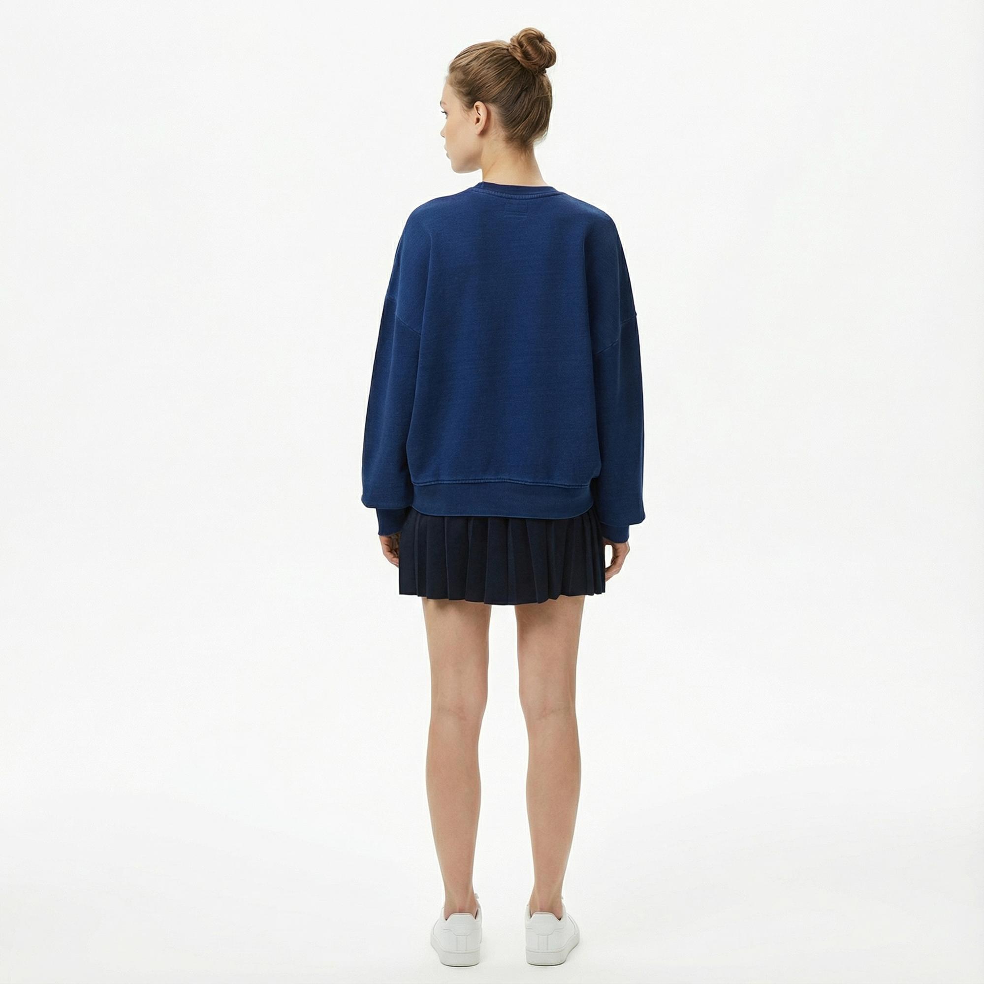 Guess Kadın Lacivert Sweatshirt