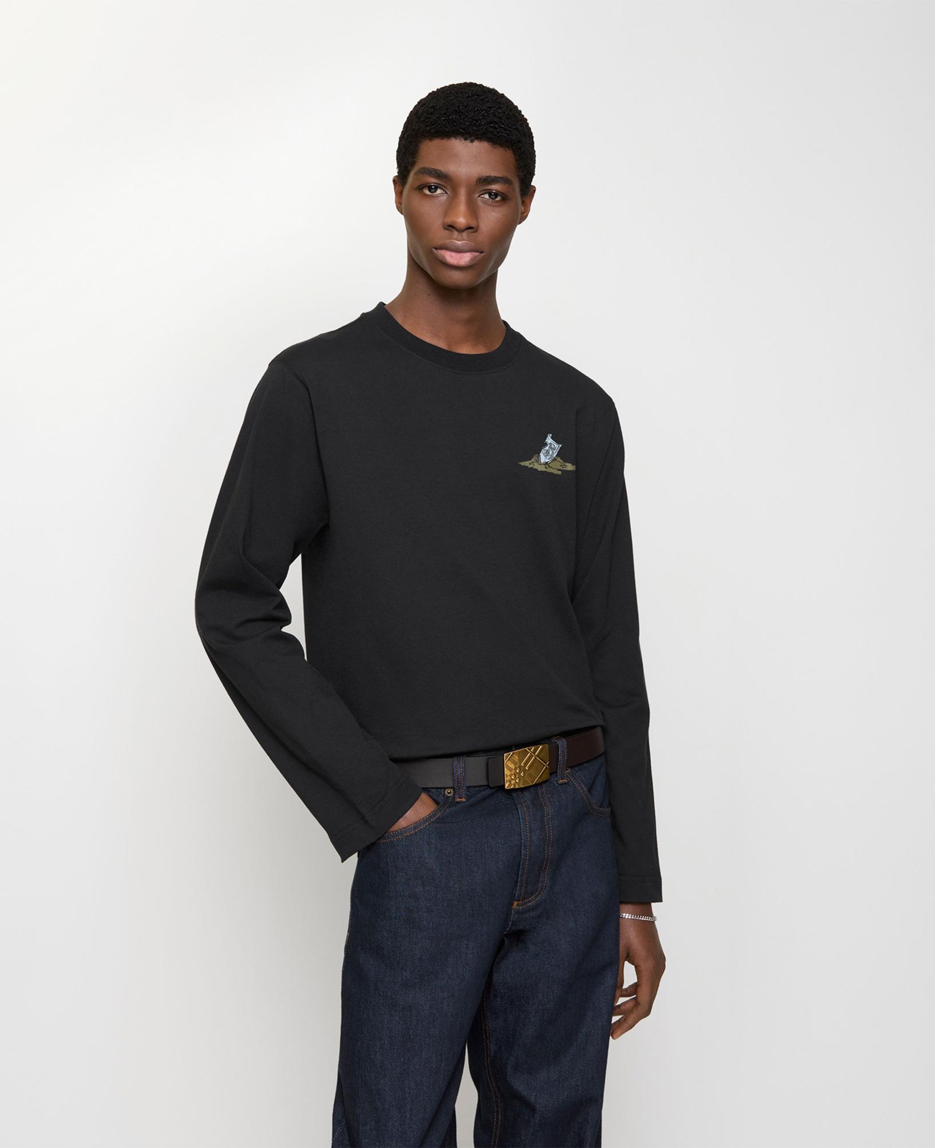 Burberry Check Engraved 35Mm Erkek Kahverengi Kemer