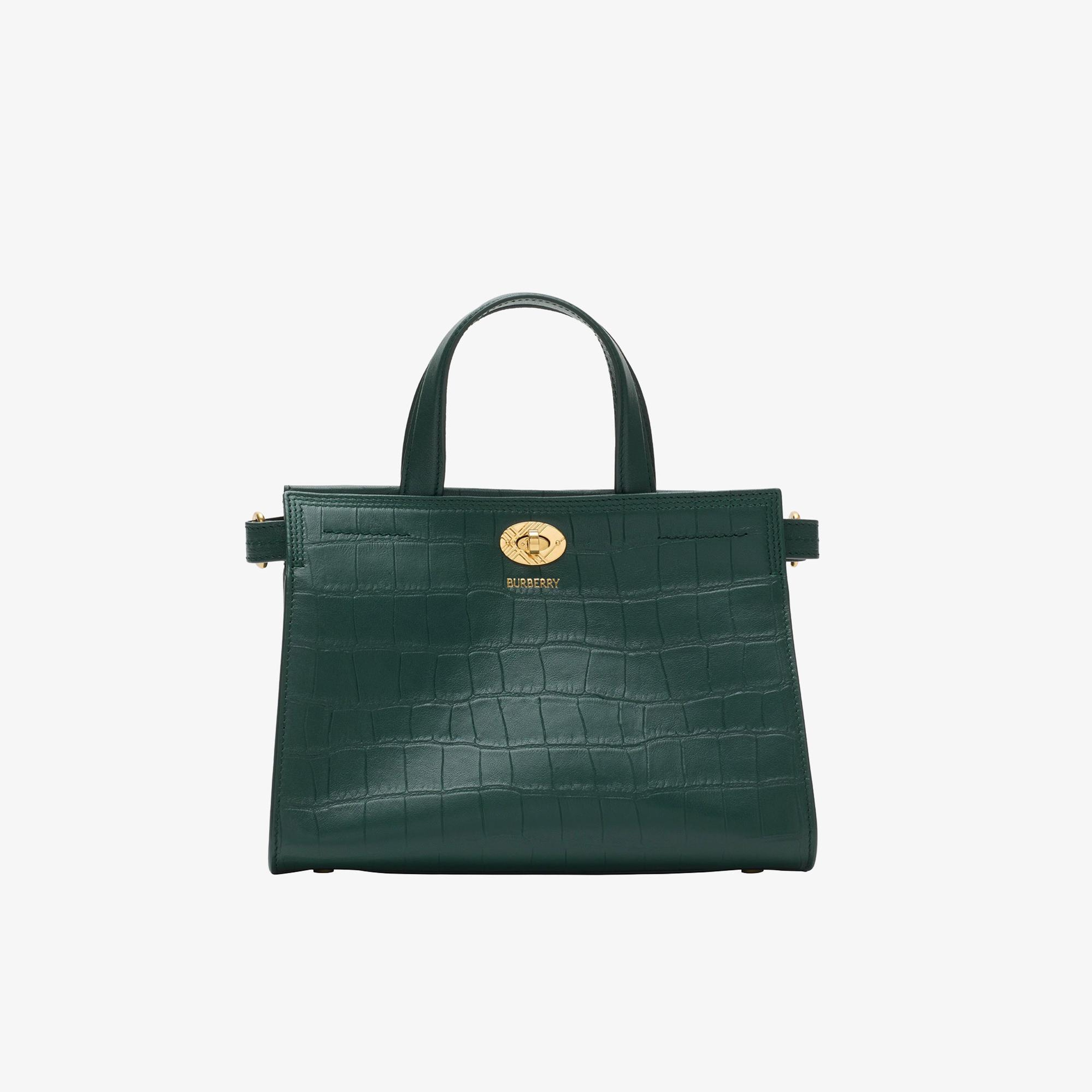 Burberry Tote Kadın Yeşil El Çantası