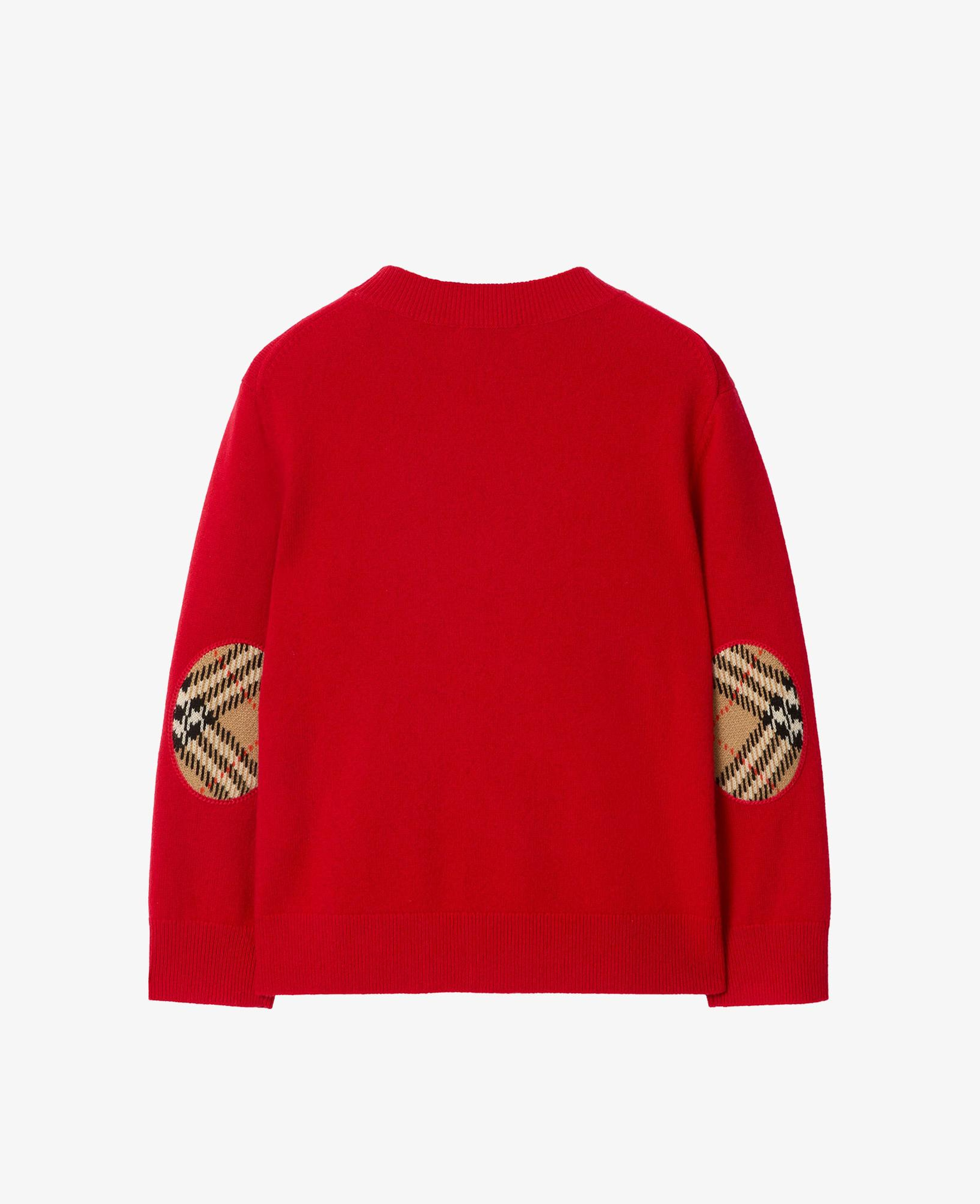 Burberry Bryce Çocuk Kırmızı Triko