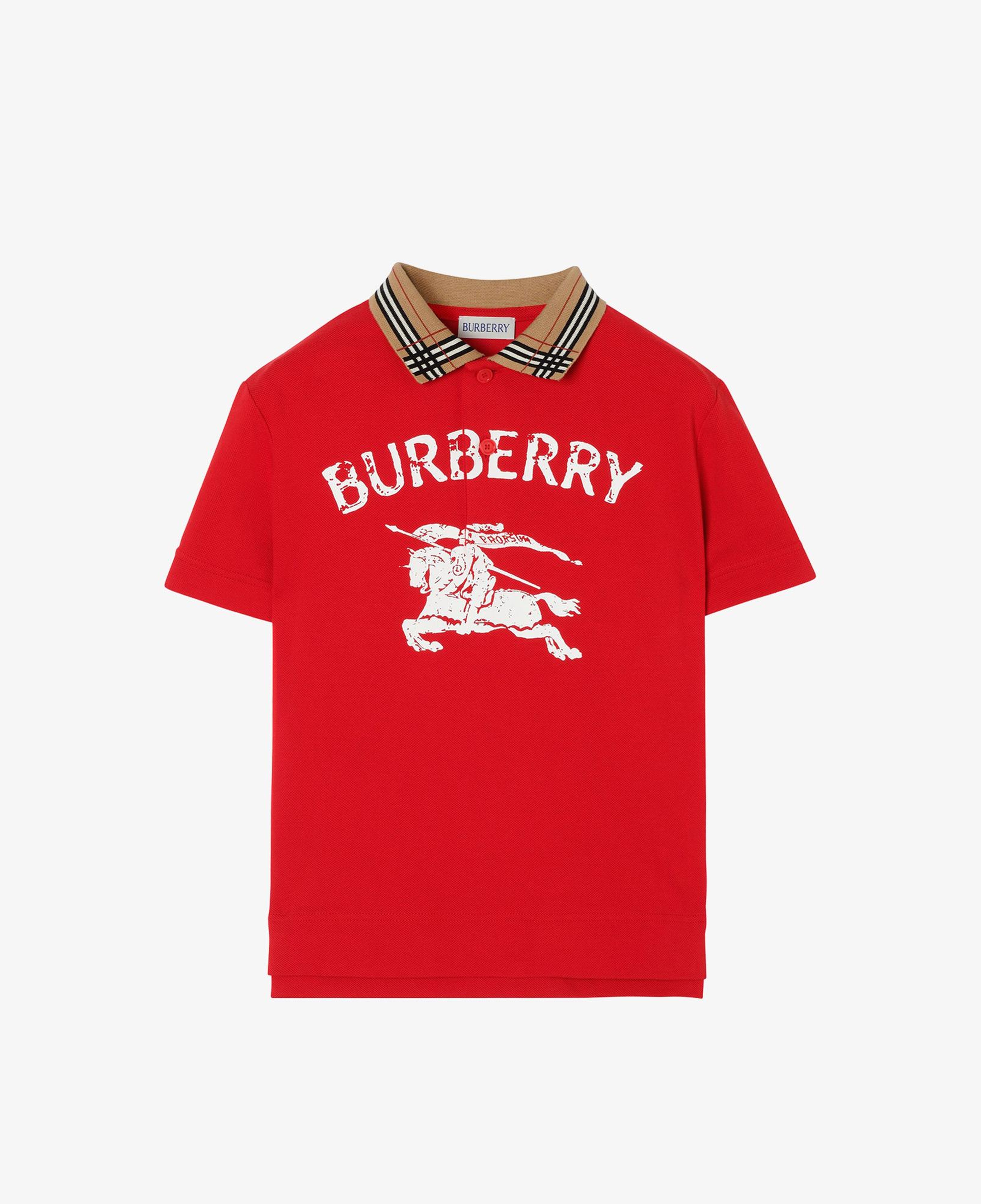 Burberry Johane Ekd Çocuk Kırmızı Polo