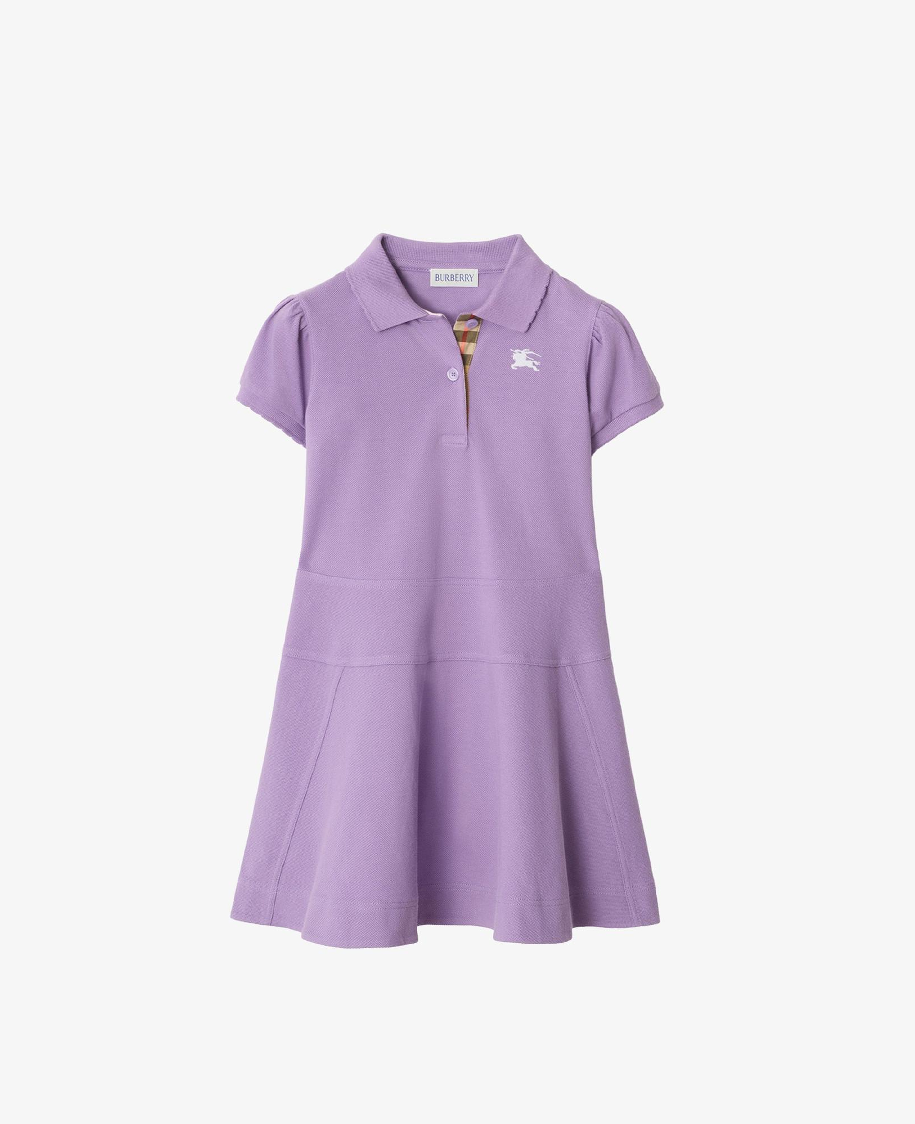 Burberry Astrıd Çocuk Mor Elbise