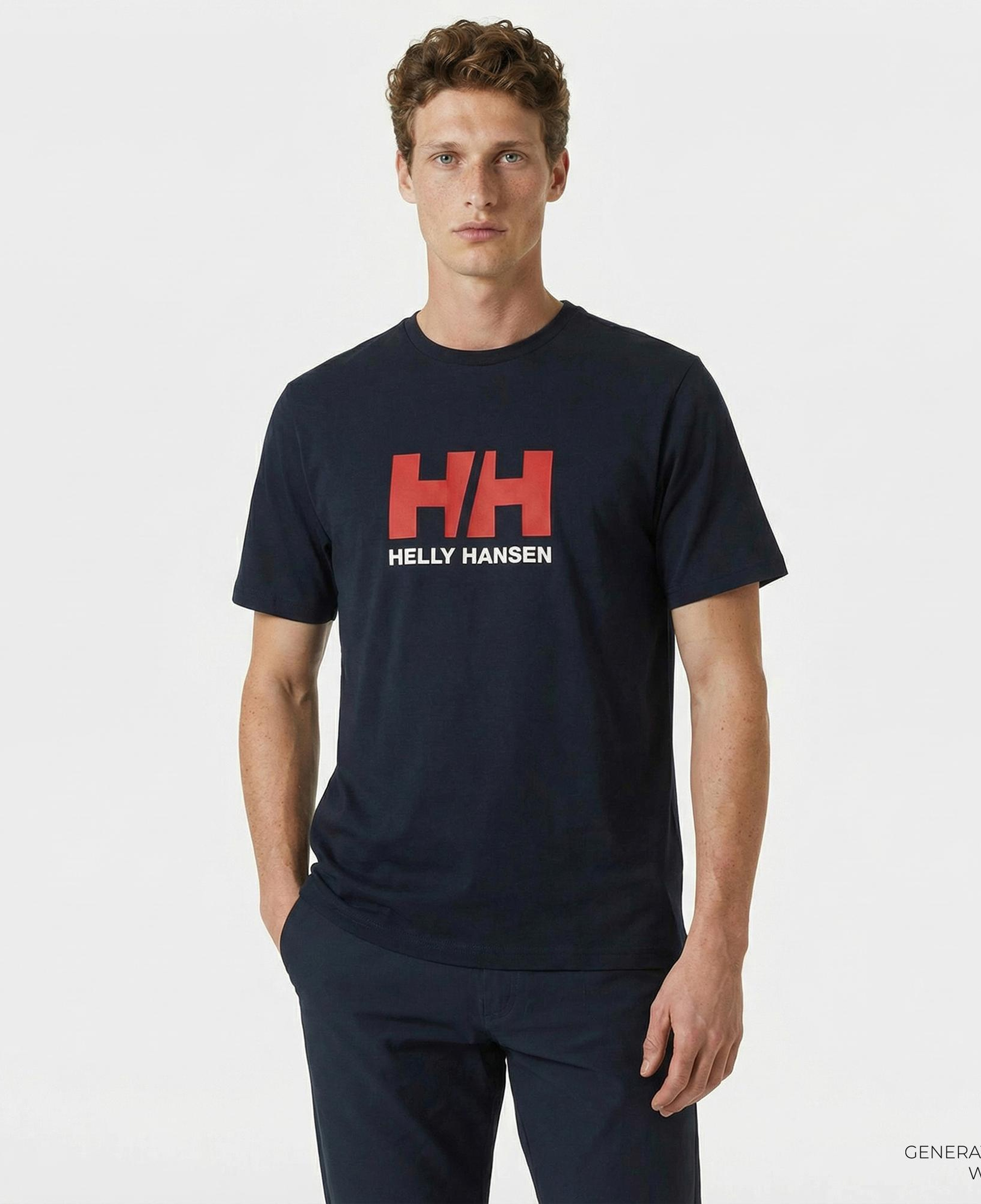 Helly Hansen Logo 3.0 Erkek Lacivert T-Shirt