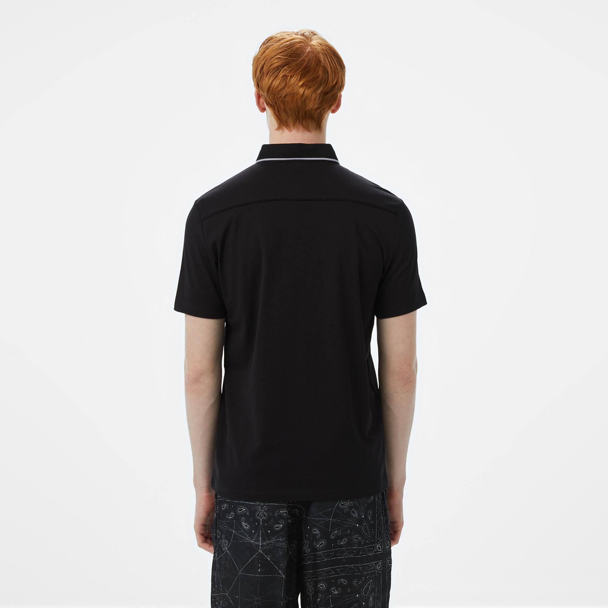 Armani Exchange Erkek Siyah Polo