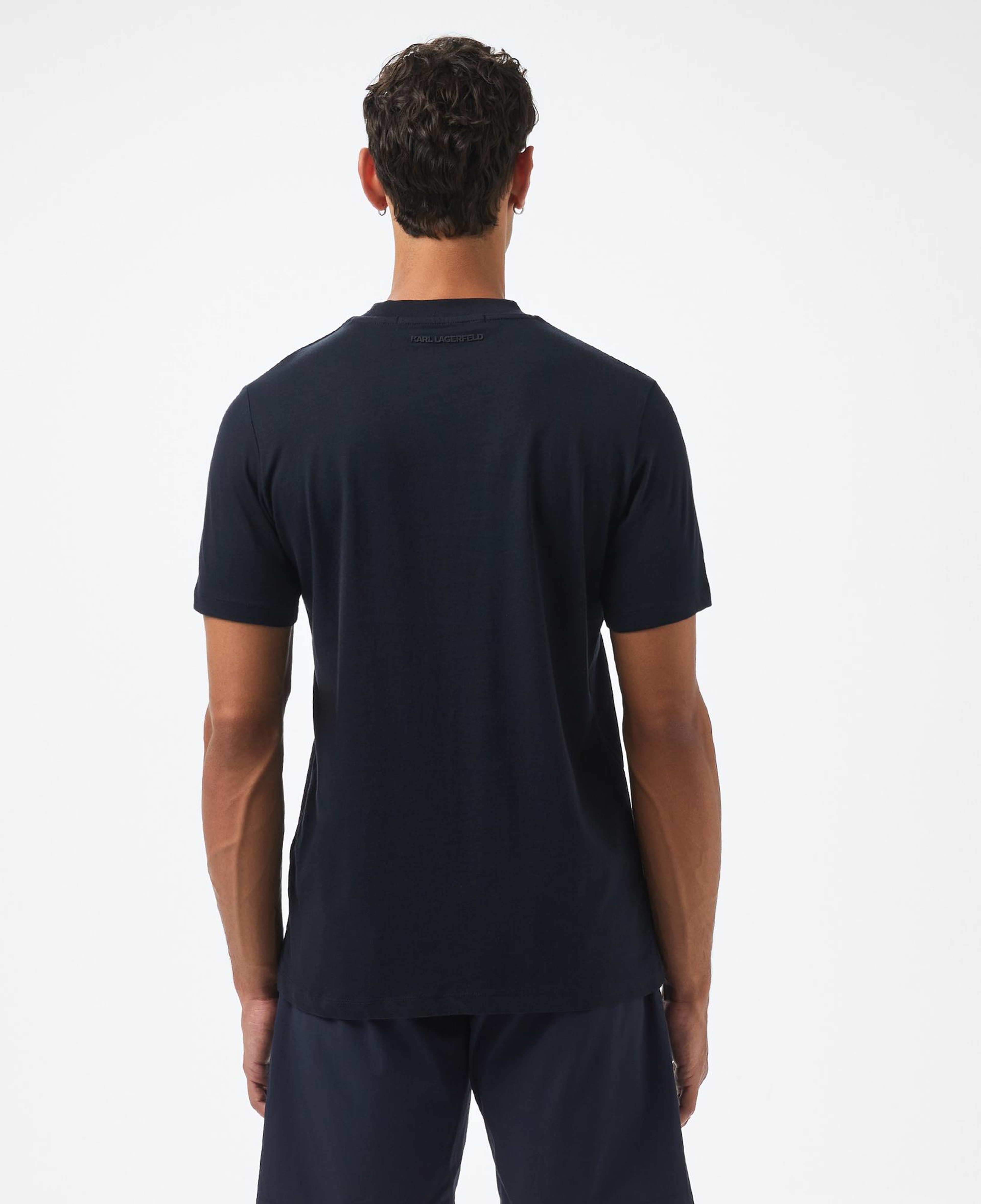 Karl Lagerfeld Erkek Mavi T-Shirt