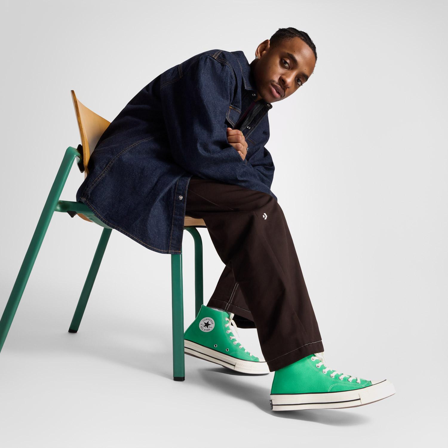 Converse Yeşil Converse Chuck 70 Unisex Sneaker