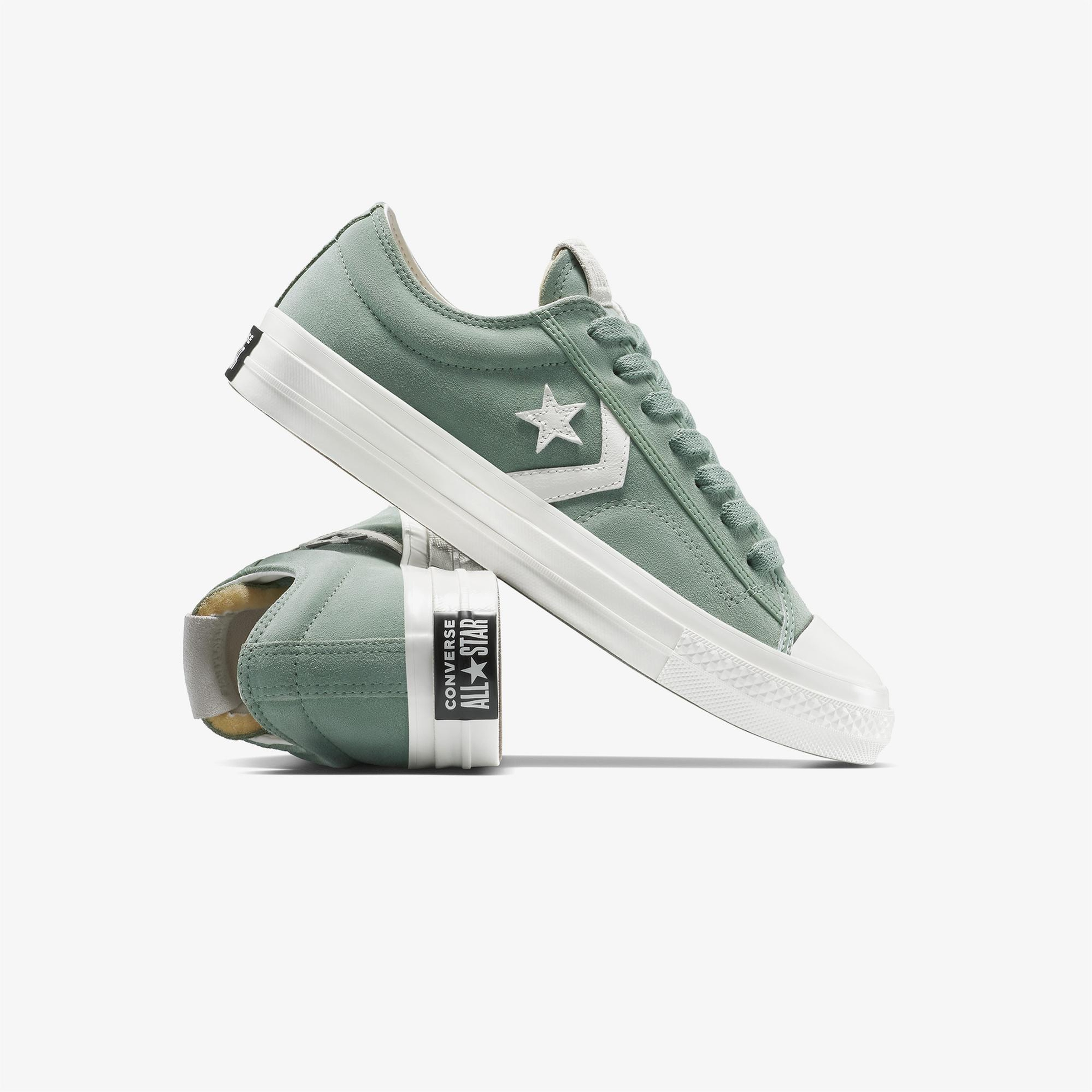 Converse Star Player 76 Suede Unisex Yeşil Sneaker