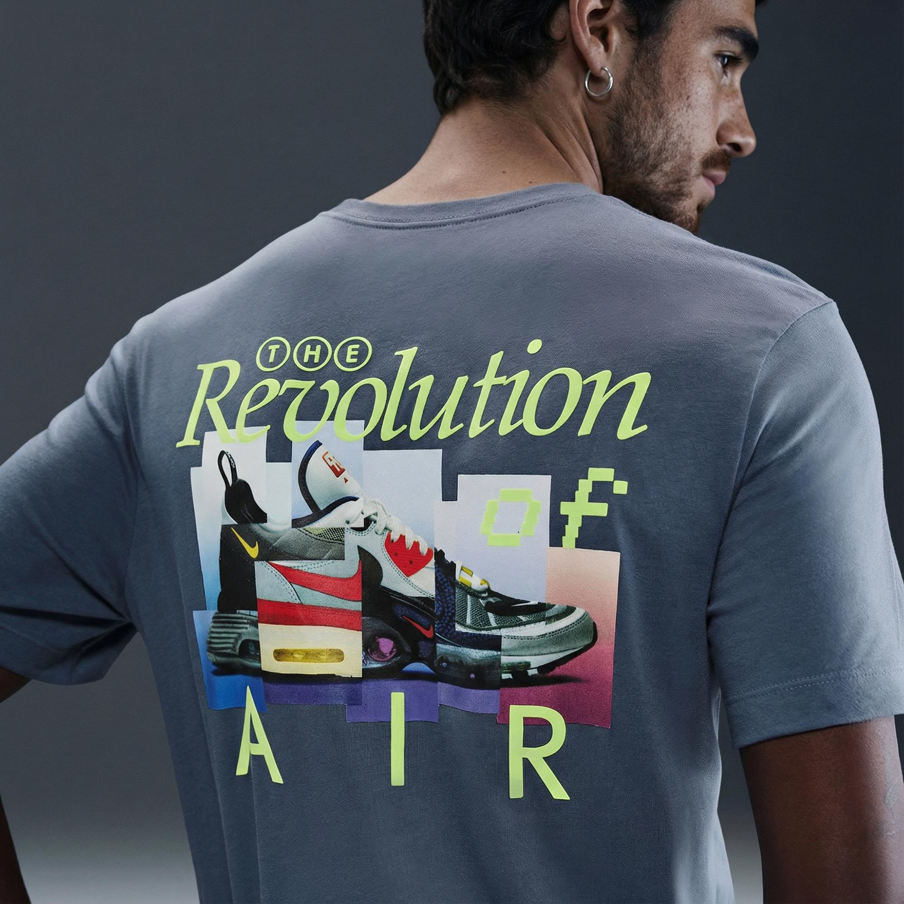 Nike Sportswear Erkek Mavi T-Shirt
