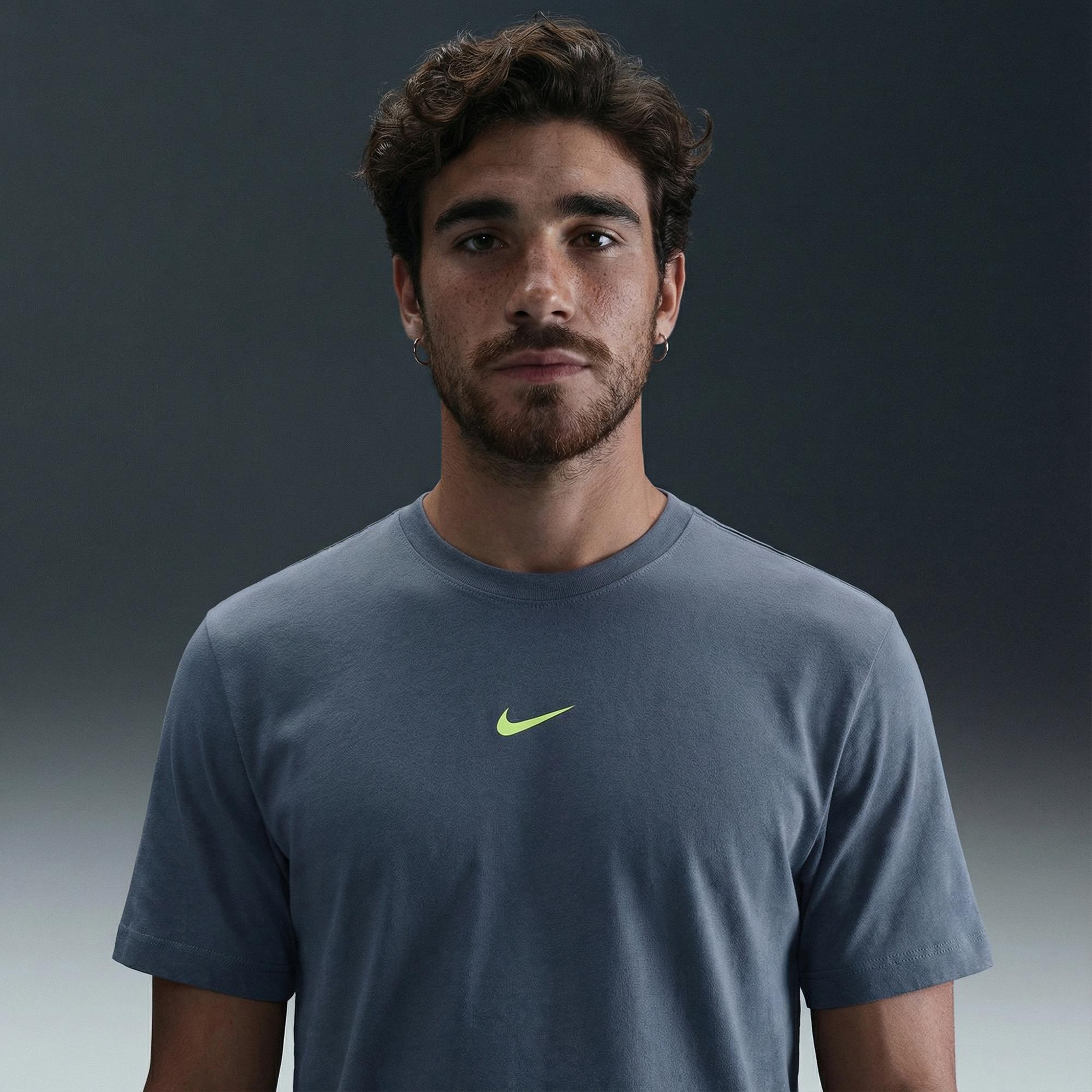 Nike Sportswear Erkek Mavi T-Shirt