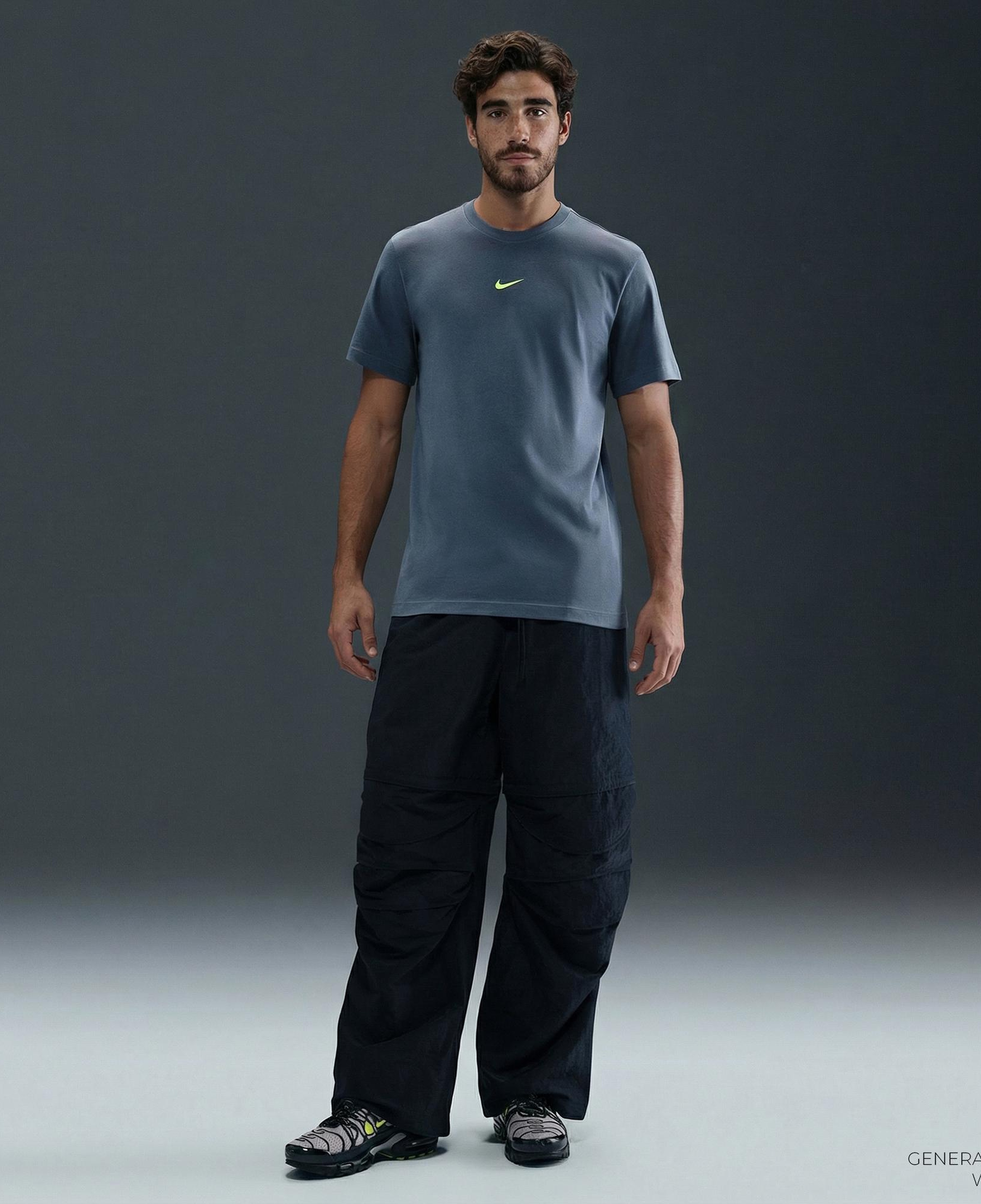 Nike Sportswear Erkek Mavi T-Shirt