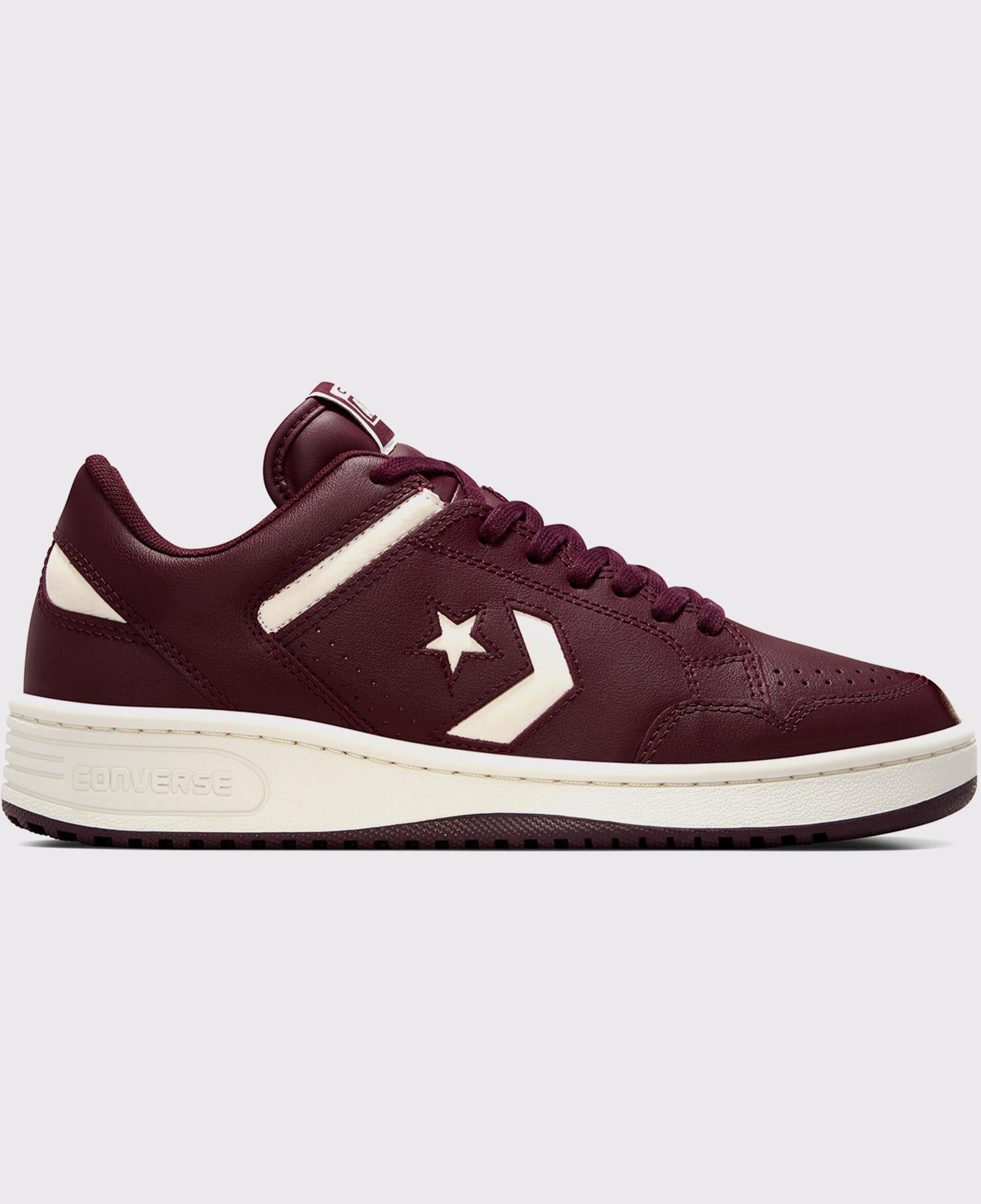 Converse Weapon Unisex Bordo Deri Sneaker