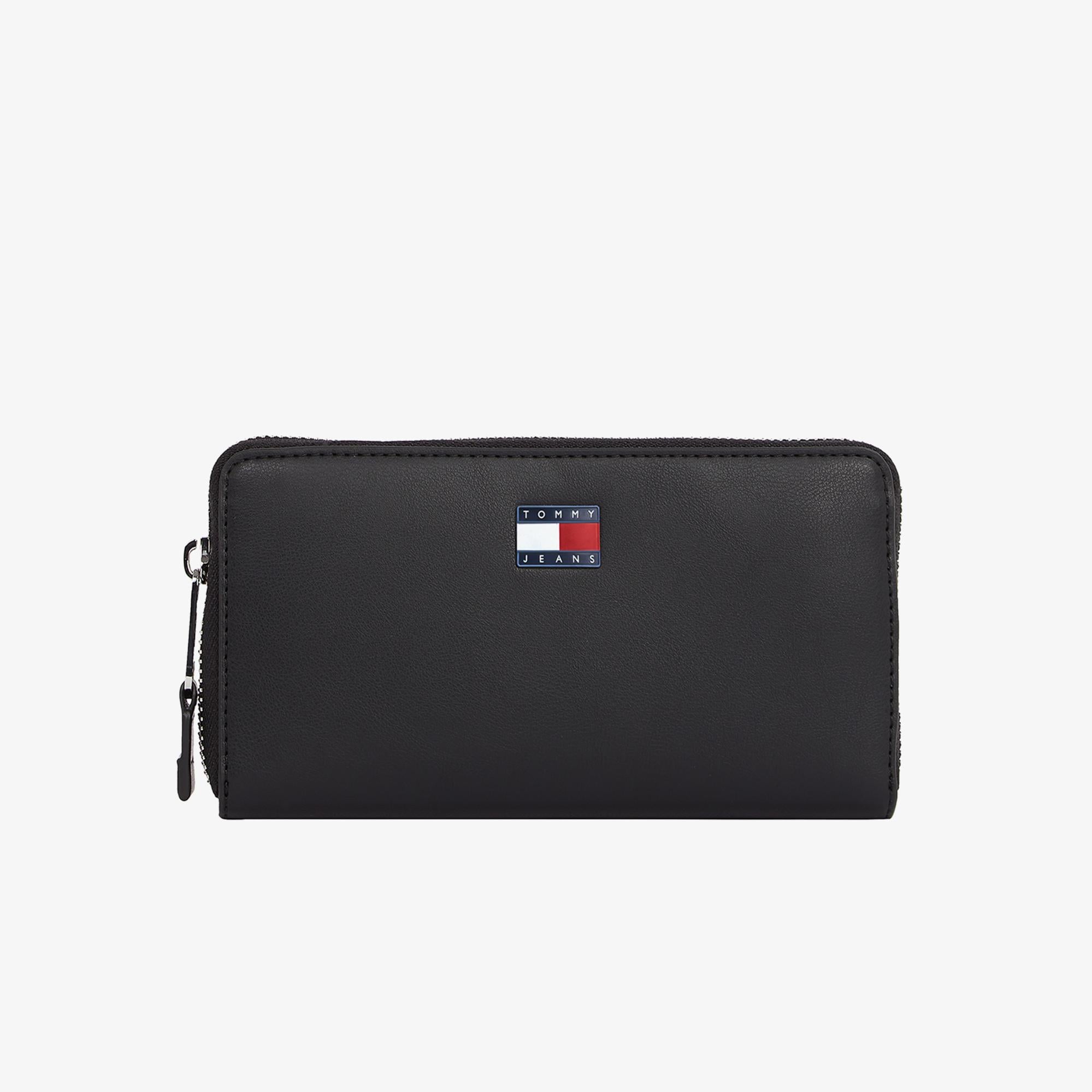 Tommy Hilfiger Ess Must Large Za Kadın Siyah Cüzdan