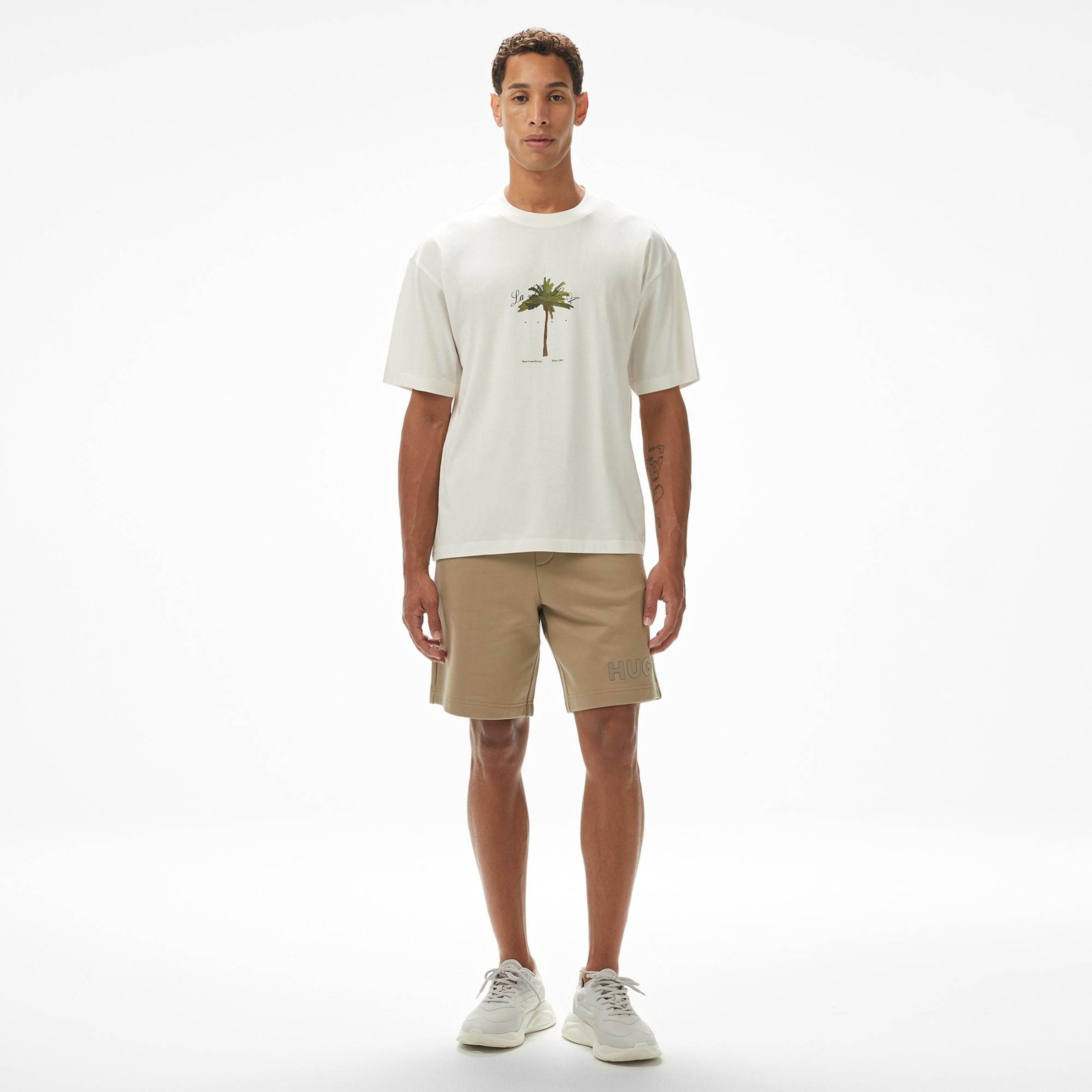 Hugo Dinkoe Erkek Kahverengi Şort